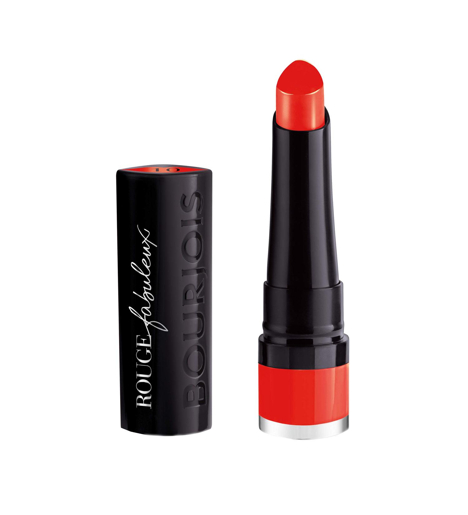 Bourjois Rouge Fabuleux Bullet Lipstick 010 Scarlet 2.3g - Pack of 1 - Buy Online on GoSupps.com