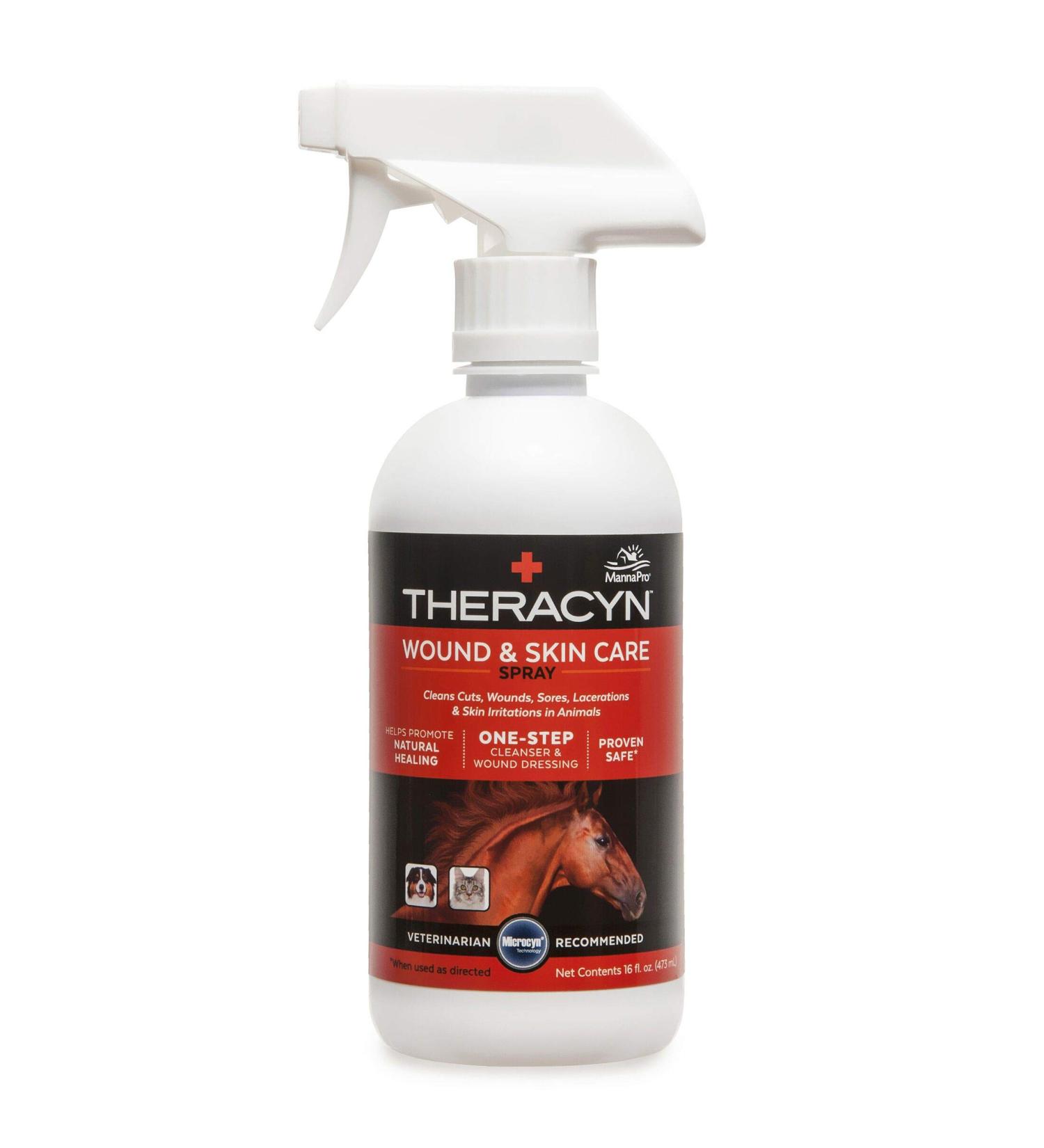 Theracyn Wound & Skin Care | 16 oz Cleanser & Dressing | Fast Healing Formula - Buy Online on GoSupps.com