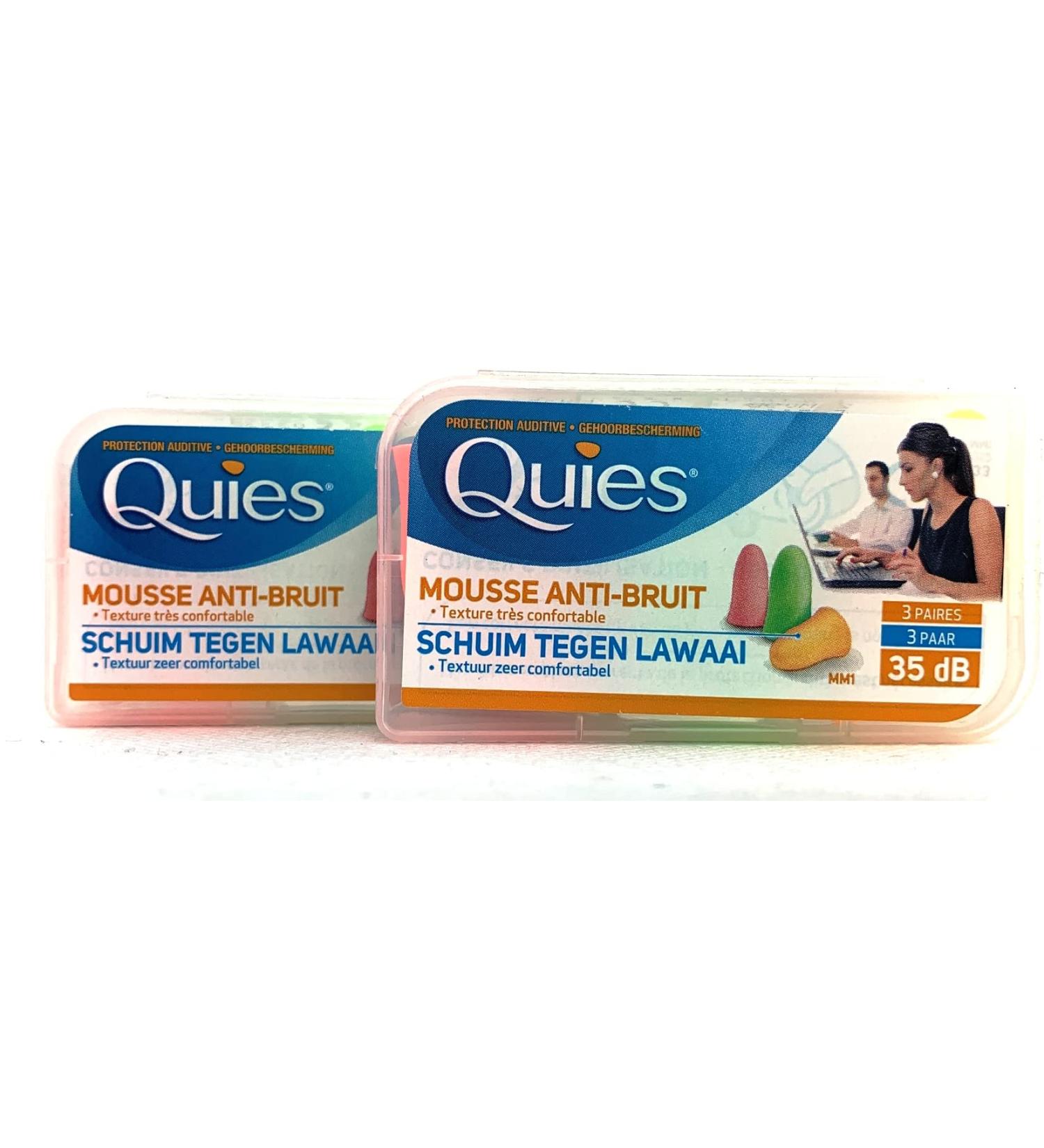 quies - Foam protection comfort 3 pairs 2 pieces