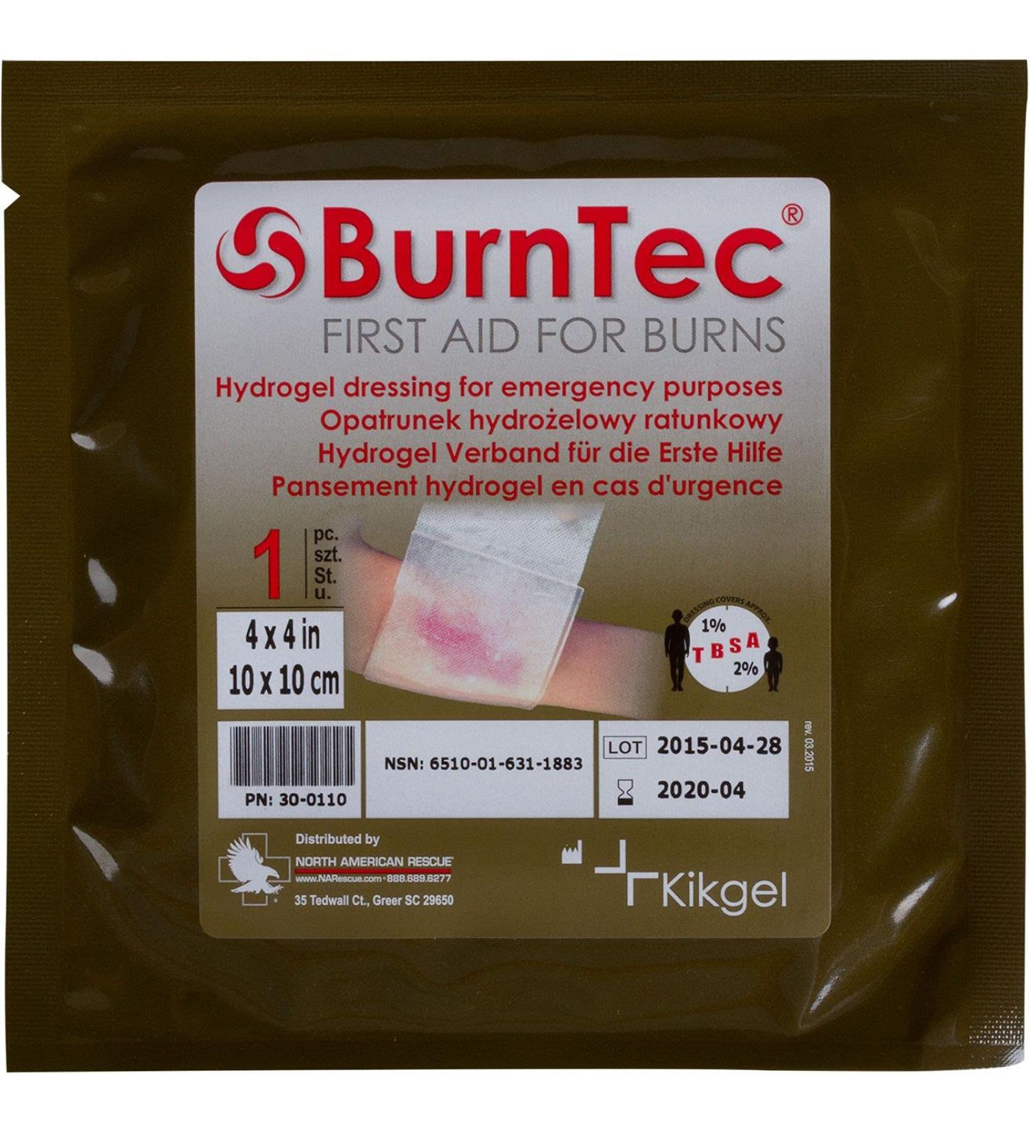 NAR 4 x 4 Burntec Dressing - Advanced Wound Care Solution - Buy Online on GoSupps.com