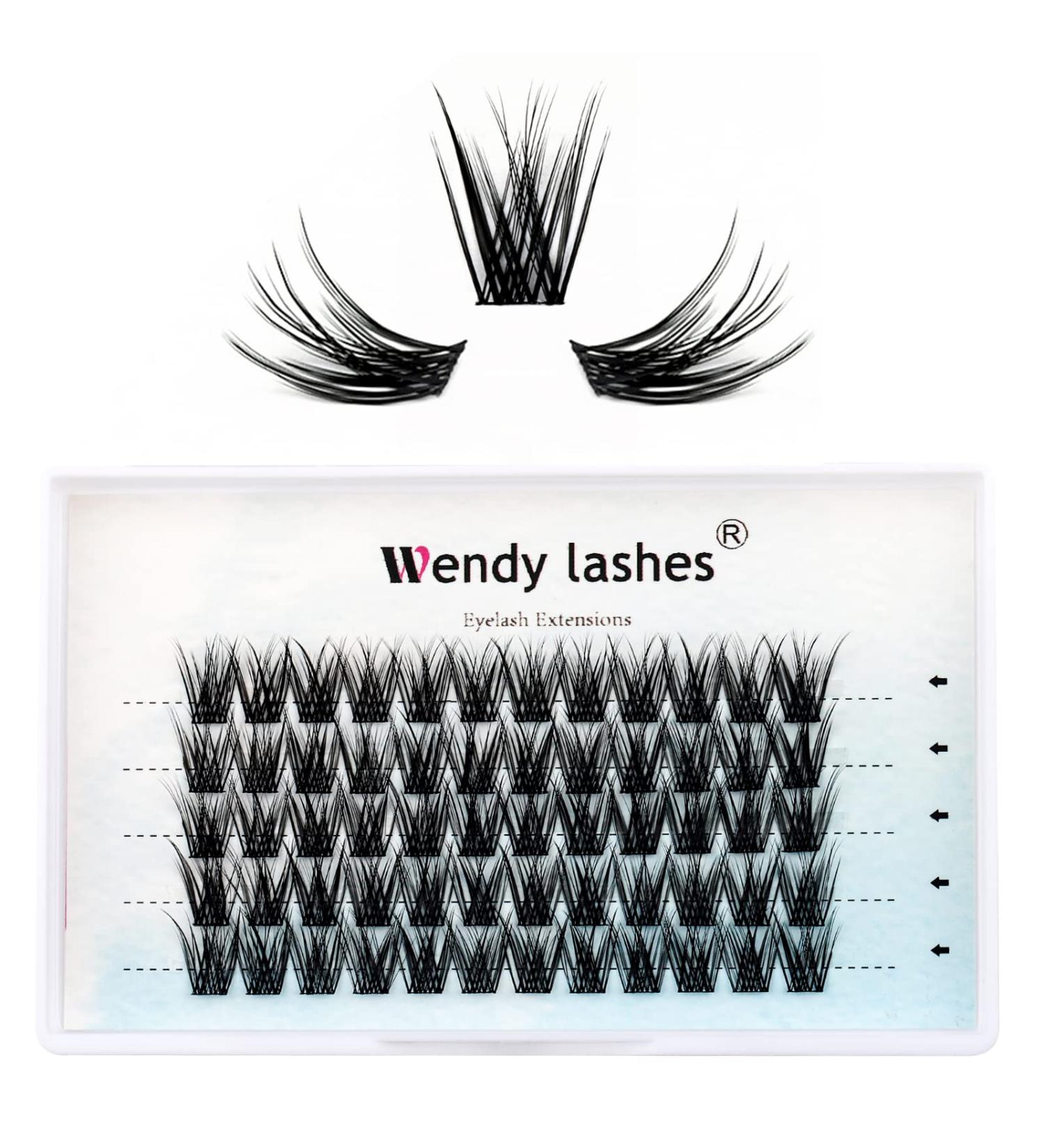 C Curl Cluster Lashes 12mm | Reusable Soft Individual Eyelash Clusters | DIY Lash Extensions | 0.07mm Wide Stem Wispy Clusters | FD-D29-0.07-C-12 - Buy Online on GoSupps.com