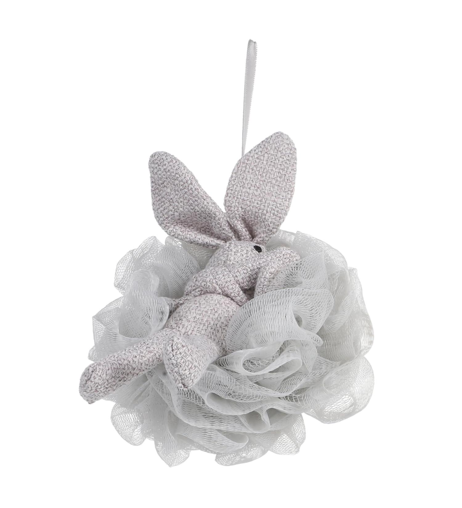 Angoily Bath Mesh Sponge Bath Loofah Bathroom Supply Exfoliating Loofah Cleaning Loofah Adorable Bath Balls Loofah Sponge Bathing Accessory Mesh Bath Household Pe Pink Child Wishing Rabbit - Buy Online on GoSupps.com