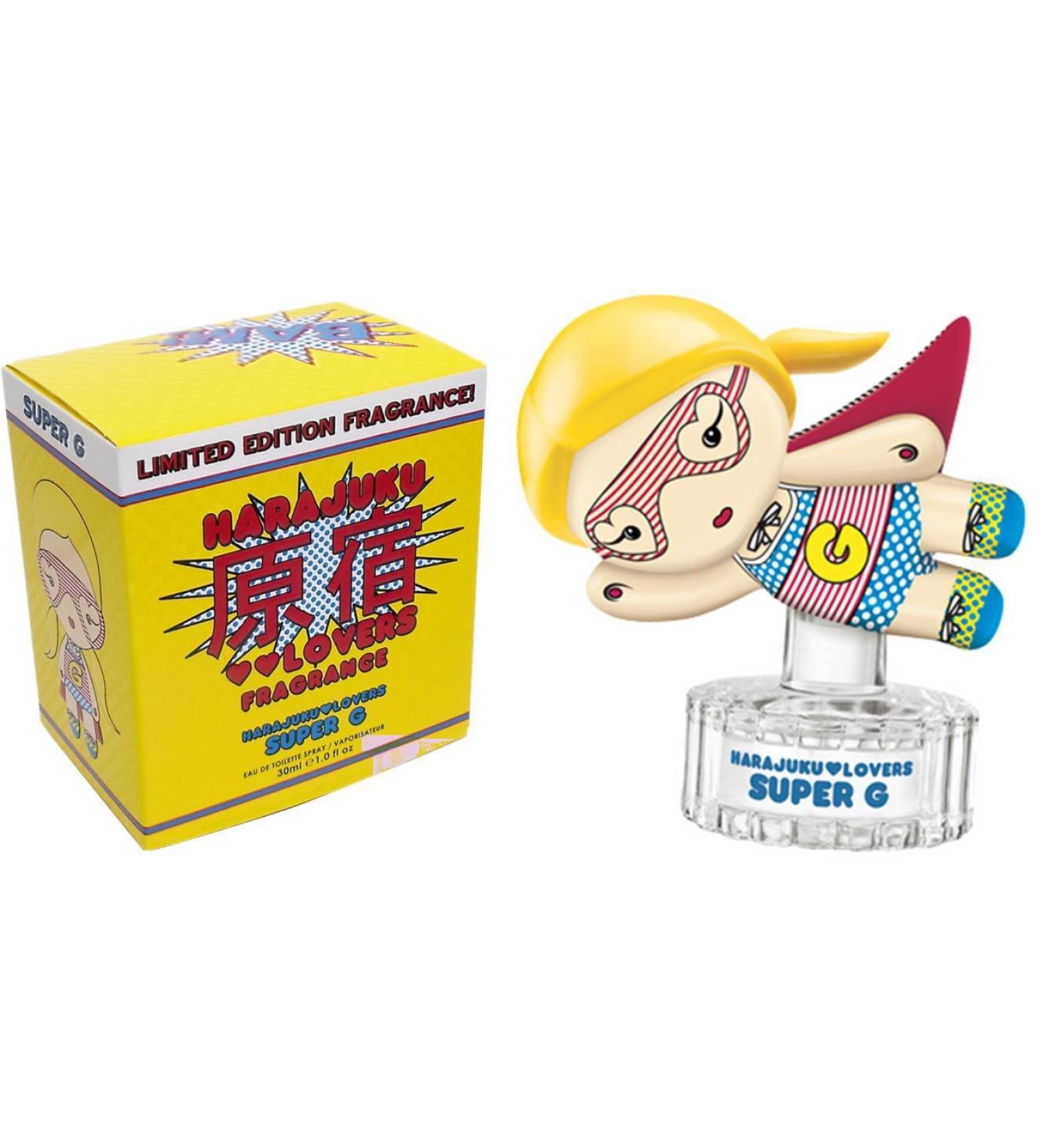 Gwen Stefani Harajuku Lovers Super G Eau De Toilette Spray Limited Edition for Women 1 Ounce - Buy Online on GoSupps.com