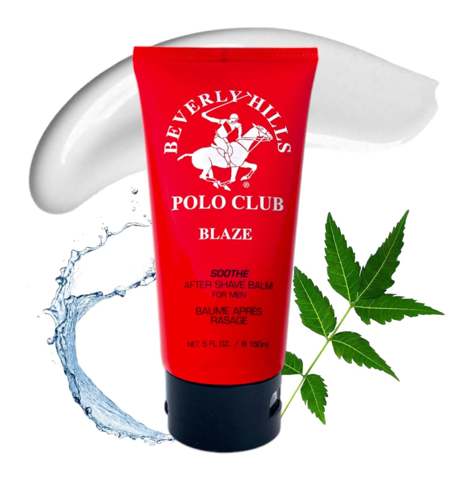 Buy BHPC Blaze After Shave Balm for Men | 5 oz | Beverly Hills Polo Club | International Shipping Available - Buy Online on GoSupps.com