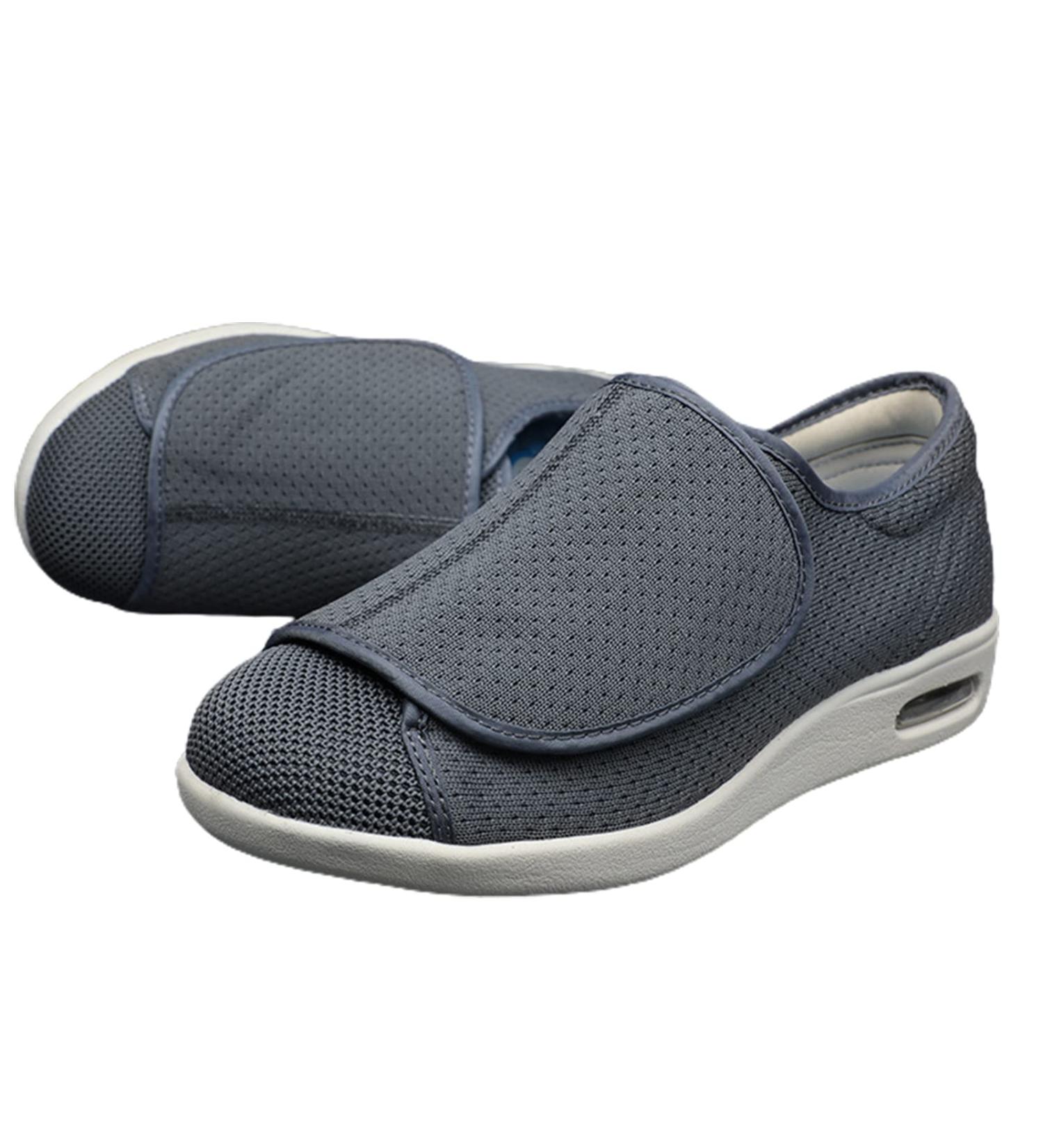 LGZY Women's Diabetic Shoes for Swollen Feet - Wide Width Adjustable Slippers for Elderly with Arthritis, Edema - Size F 37.5 EU - Buy Online on GoSupps.com