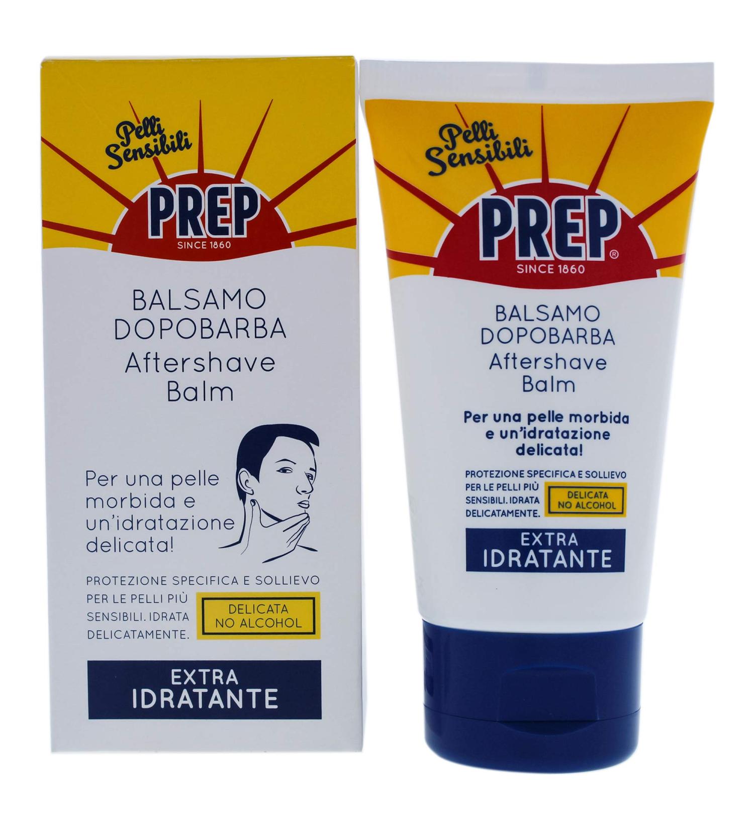 PREP Balsamo Dopobarba for Men - 2.5 oz After Shave Balm | Soothing & Moisturizing Aftershave for Sensitive Skin - Buy Online on GoSupps.com