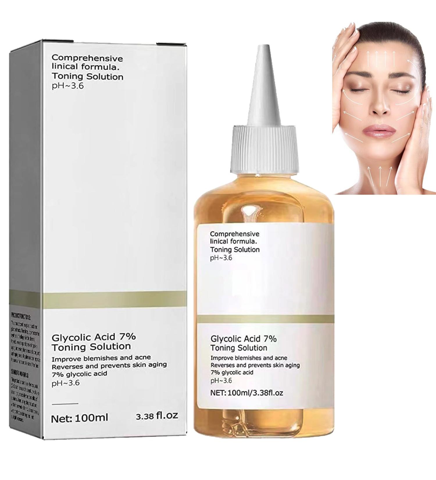 Glycolic Acid Tint Solution Glycolic Acid 7 Toner for Blemishes and Acne Glycolic Acid 7% Toning Resurfacing Solution Glycolic Acid Toner Glycolic Acid 7 Tint Solution Moisturising Face Toner - Buy Online on GoSupps.com