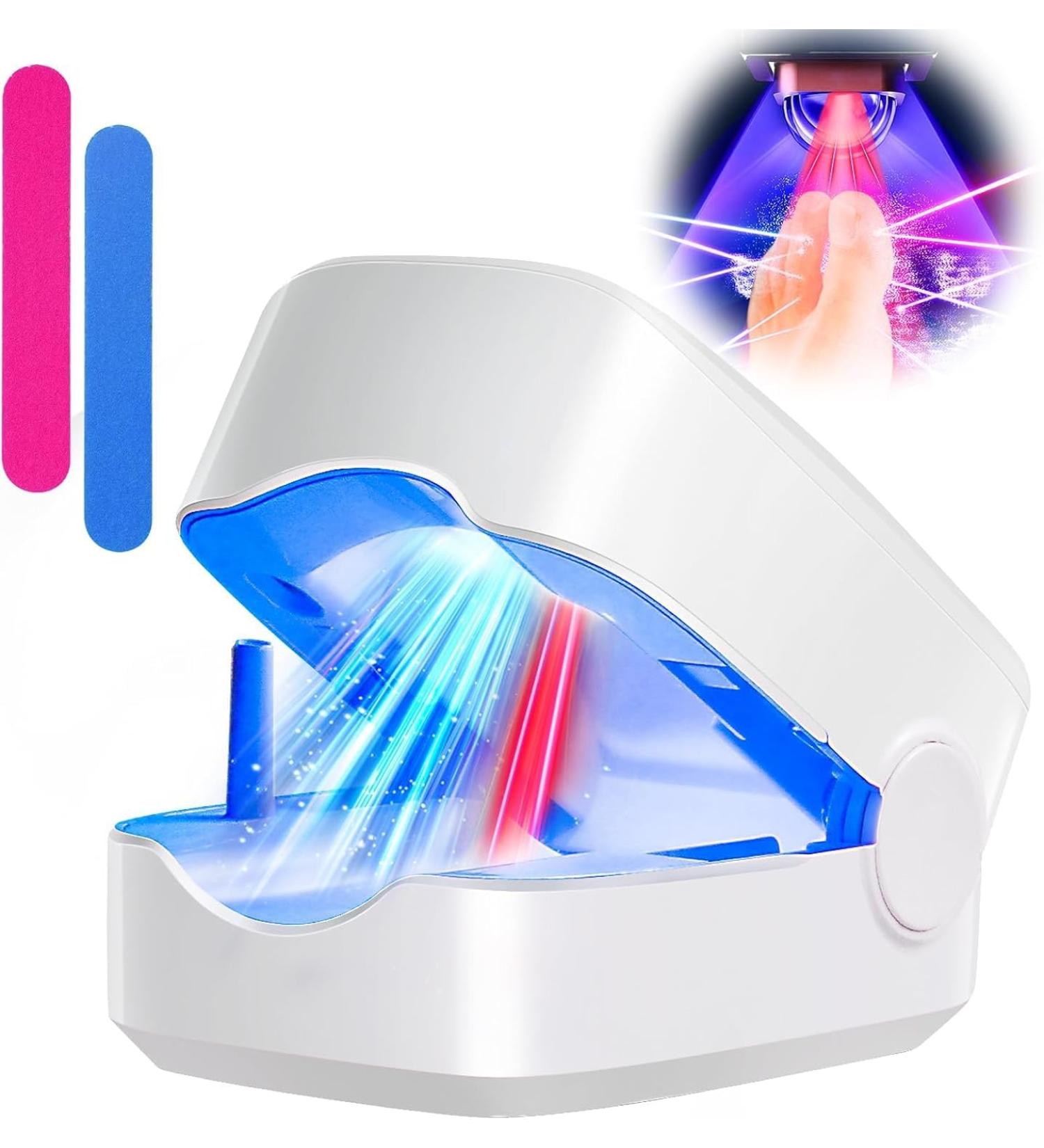 IUHFSIFS 2024 Upgrade Nail Fungus Laser Treatment Industry No.1 Laser Treatment - SGS Certified 21-day Fast-acting Fungal Nail Treatment for Toenail Fungus Red Light Infrared Blue Light(NEW) 01-Ivory - Buy Online on GoSupps.com