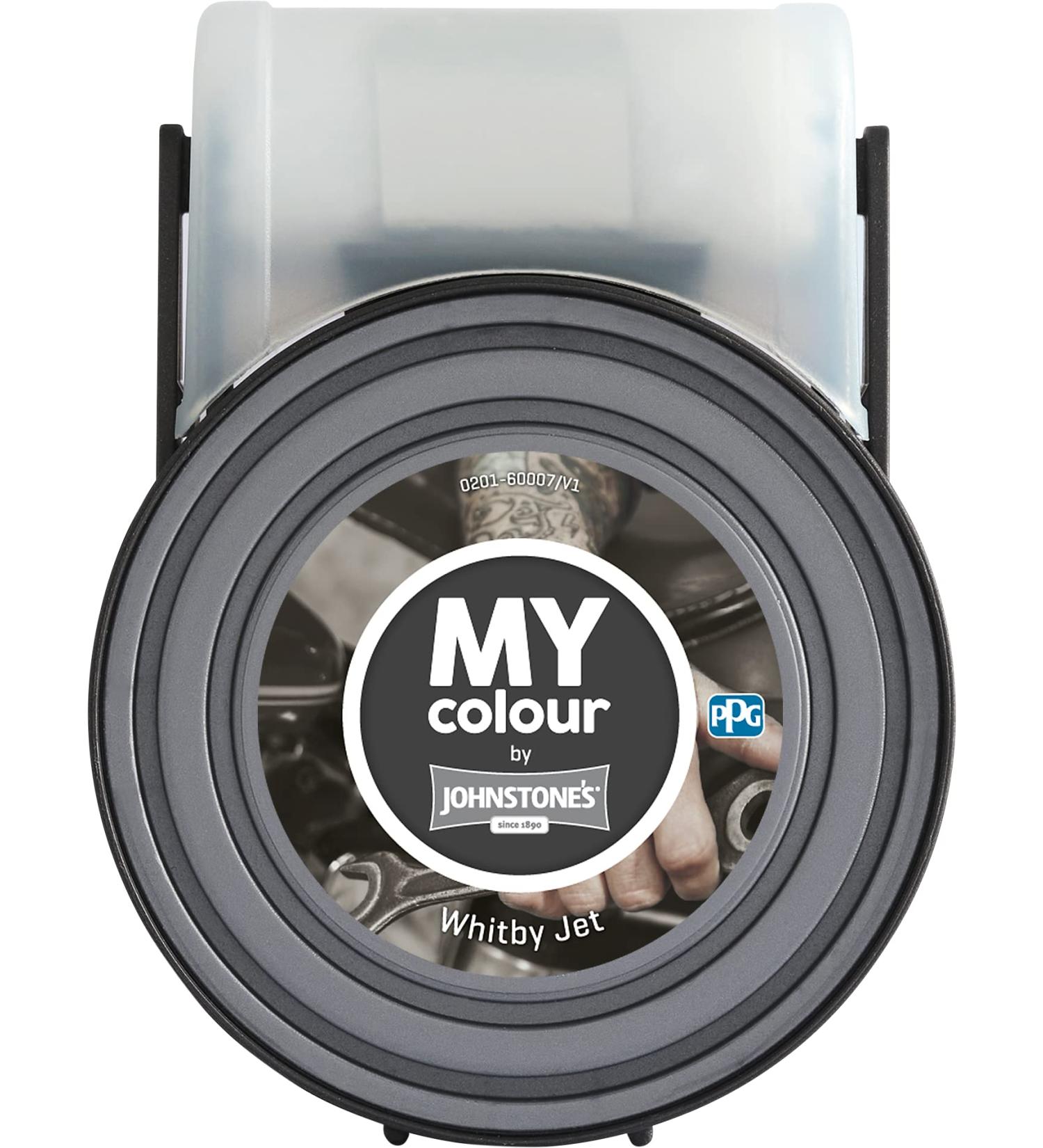 Johnstone's MY Colour Tester Pot 55ml - Luxurious Durable Matt - Whitby Jet - Buy Online on GoSupps.com