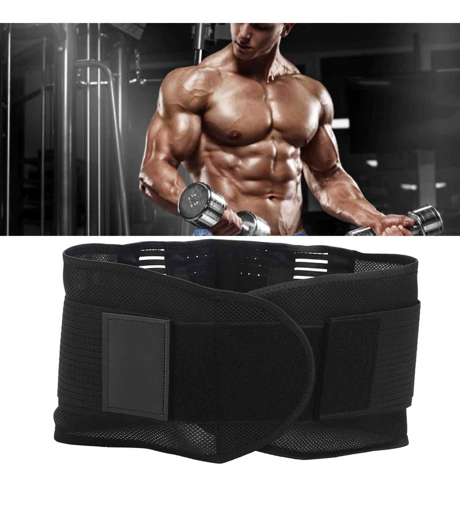 Kenanlan Lordosis Support Belt Adjustable Waist Support & Protection for Sports | Comfortable & Removable Upholstery (M) | International Shipping Available - Buy Online on GoSupps.com