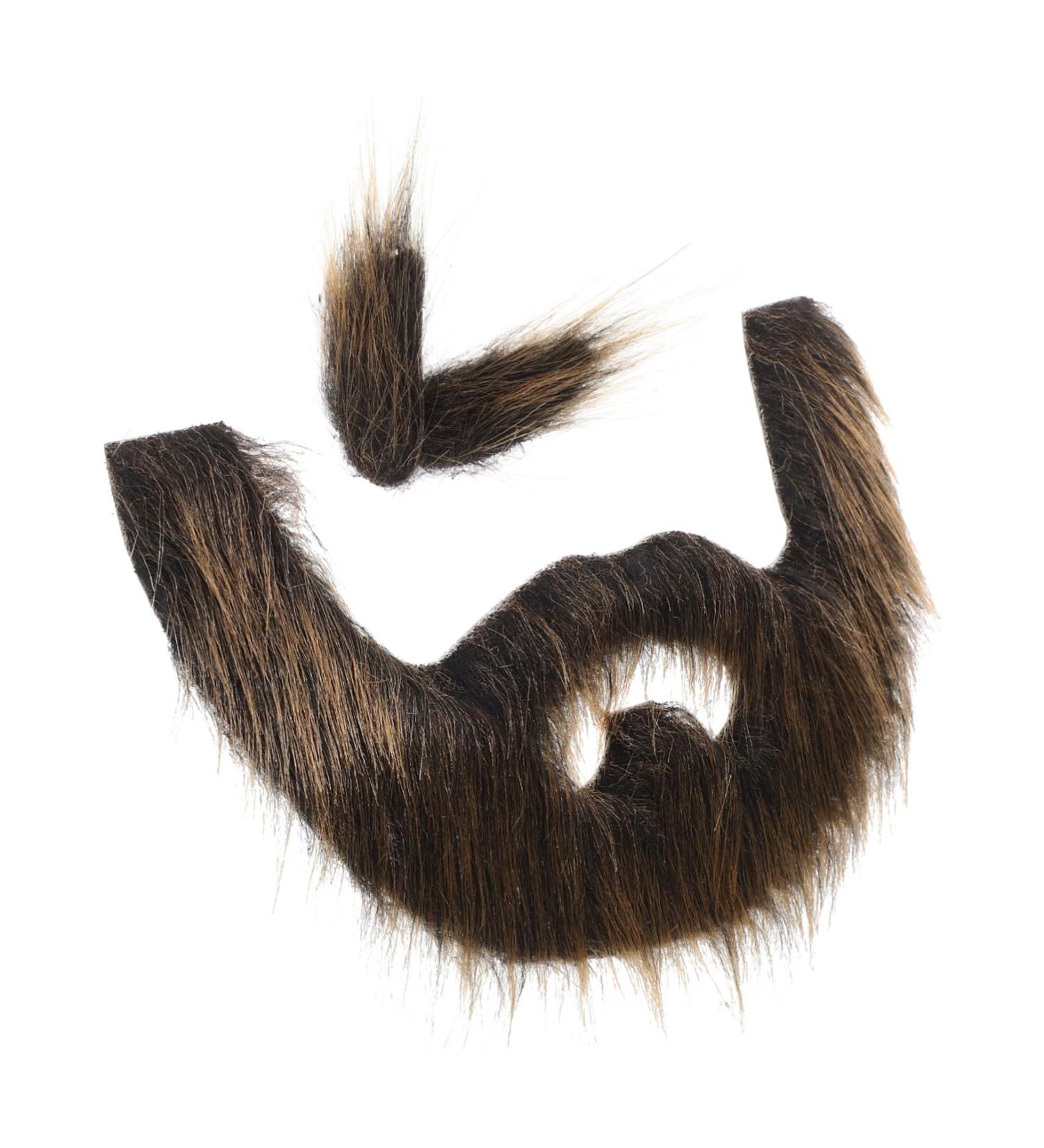 VINTORKY 1 Set Beard Dress up Cosplay Carnival Beard False Mustache Grey Santa Claus Beard Fake Eyebrow Plush - Buy Online on GoSupps.com