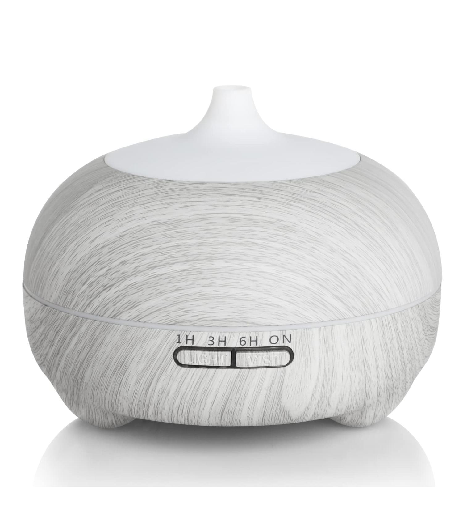 Buy Hianjoo 500ml Aroma Diffuser - Ultra Quiet Humidifier with LED Light Timer for Bedroom & Yoga - International Shipping Available - Buy Online on GoSupps.com