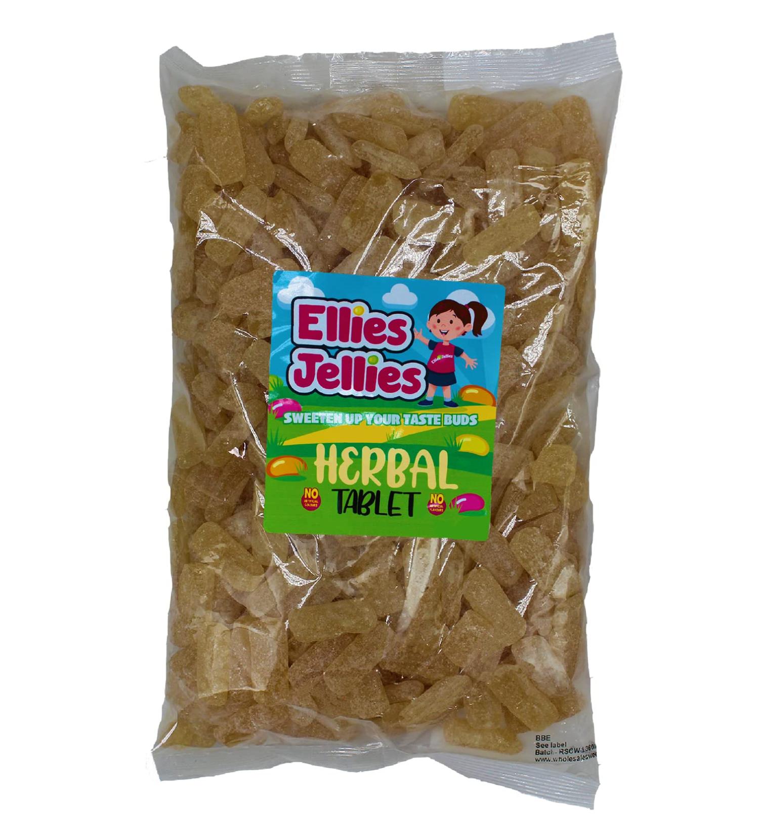 Ellies Jellies Herbal Tablet 1kg Bag