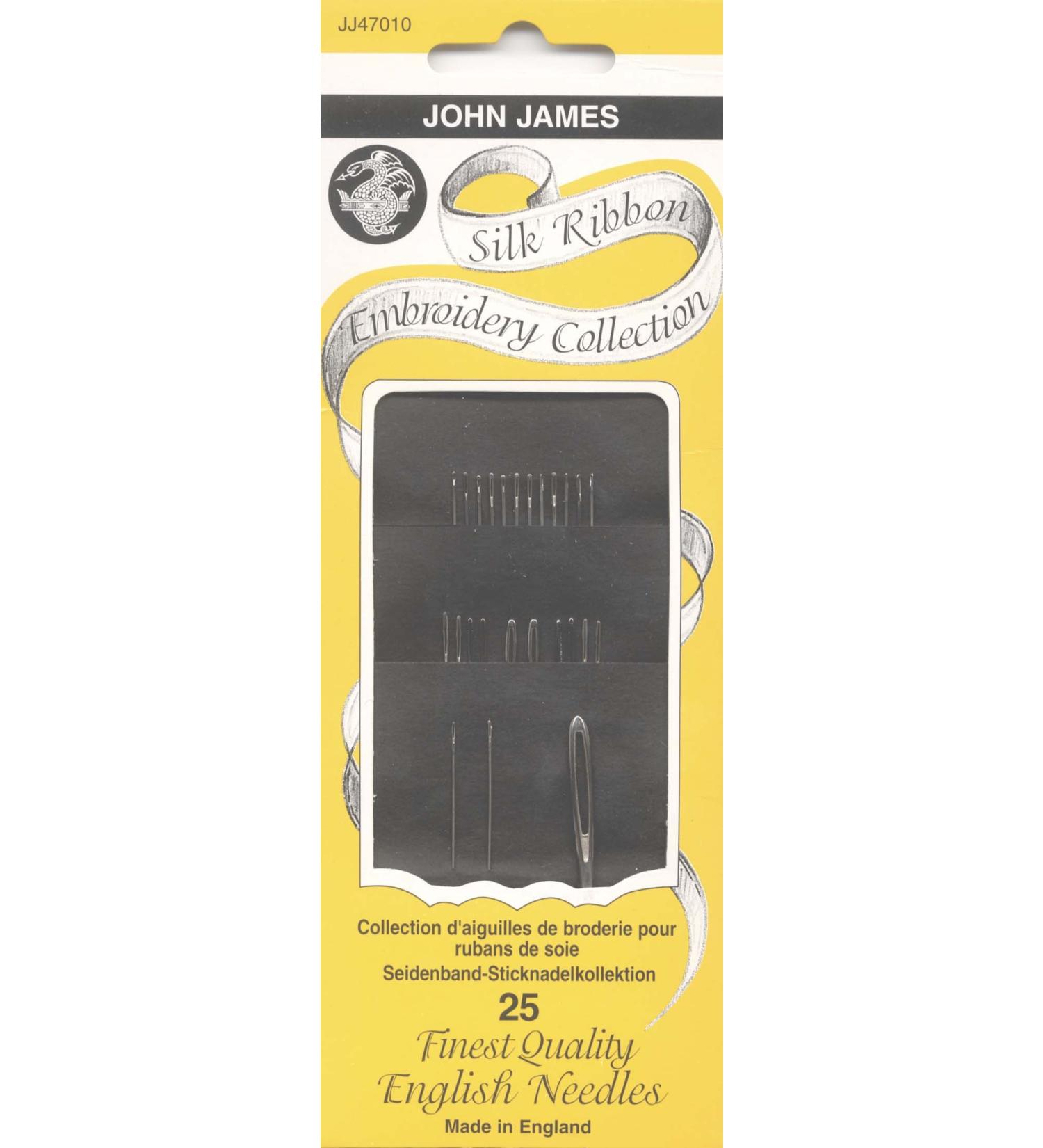 Colonial Needle JJ47010 Silk Ribbon Embroidery Needles Assorted 25-Pack