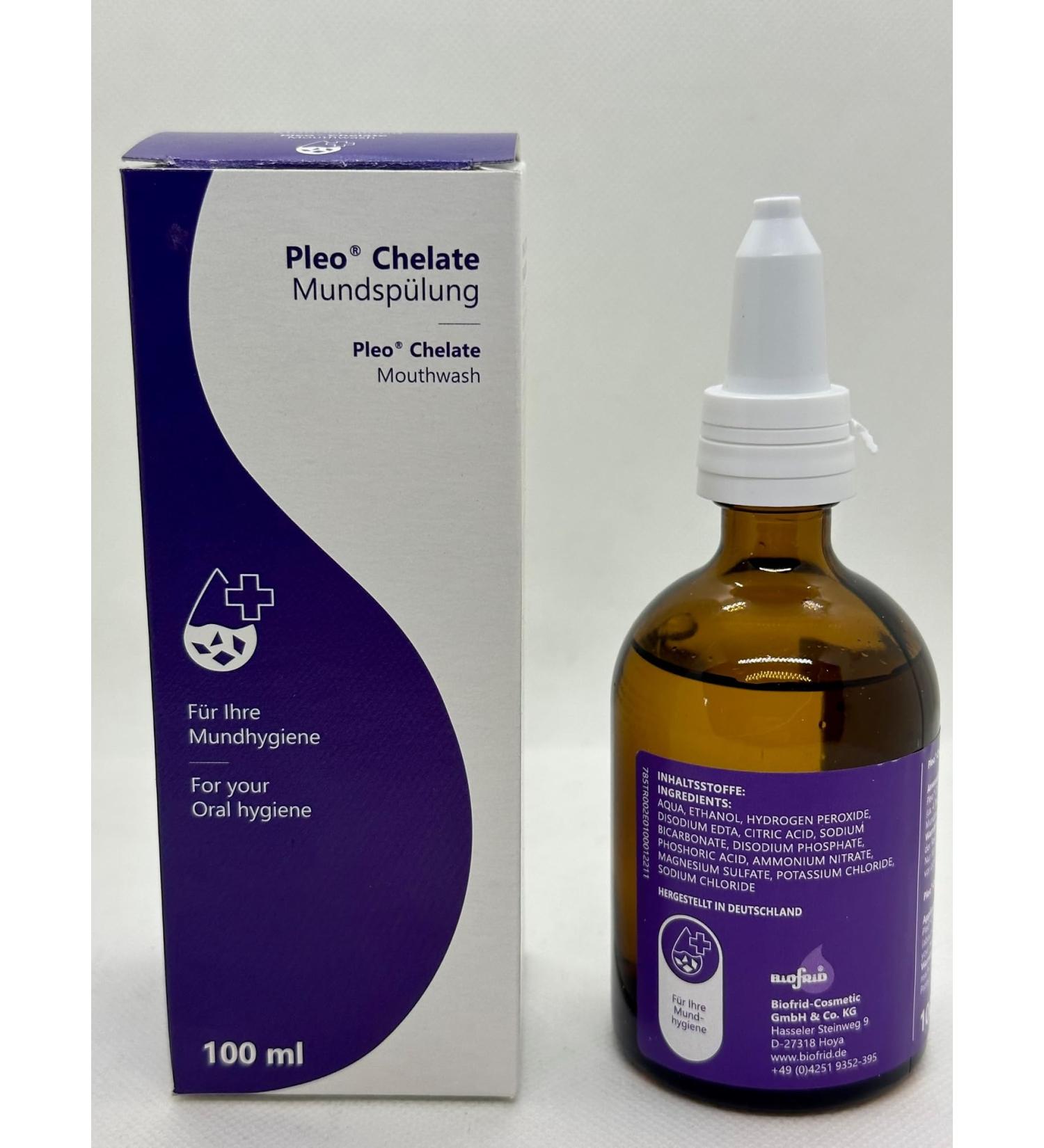 Pleo chelate mouthwash