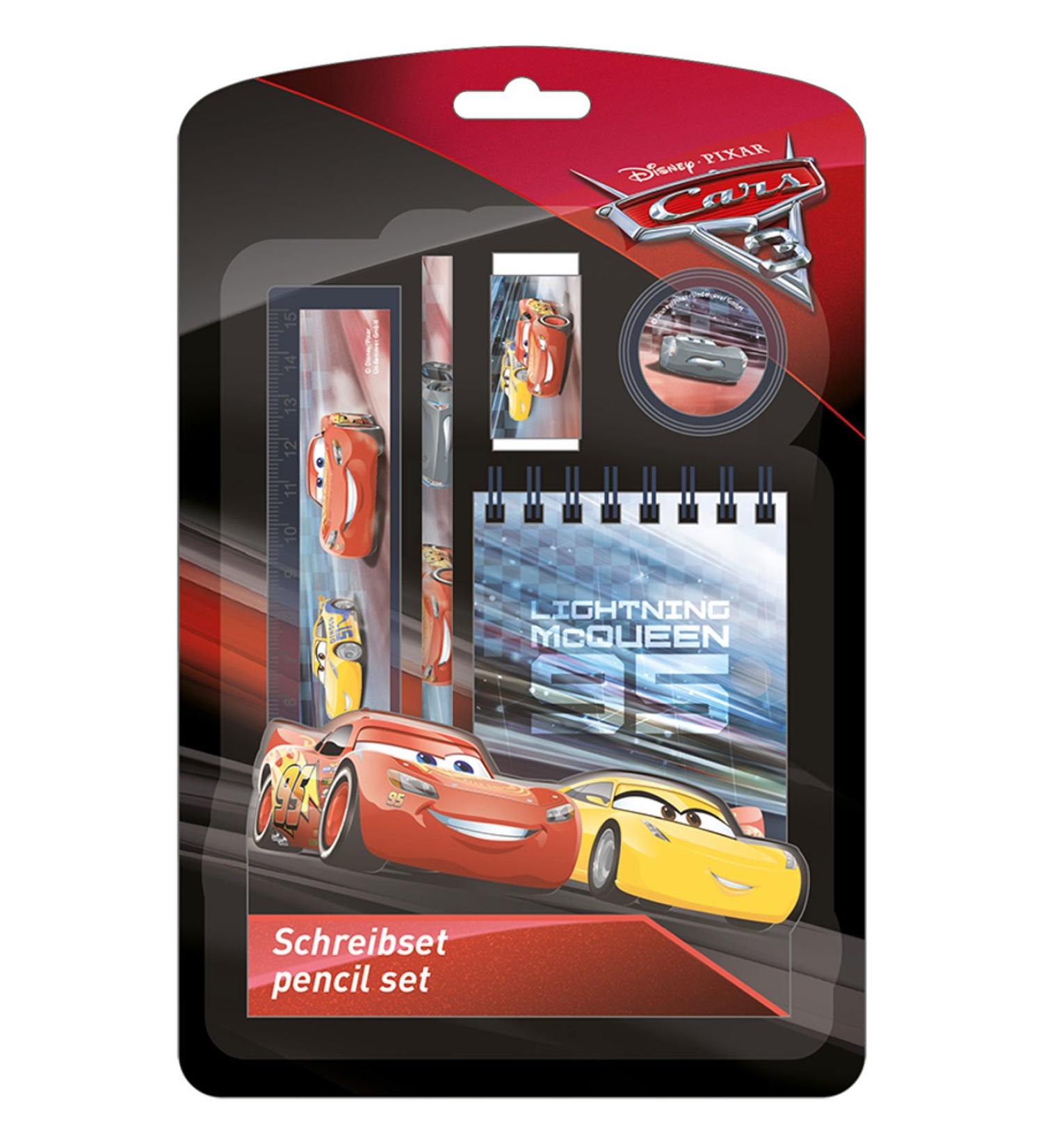 Undercover CAAD0210 - Writing set Disney Pixar Cars 3 5 pieces