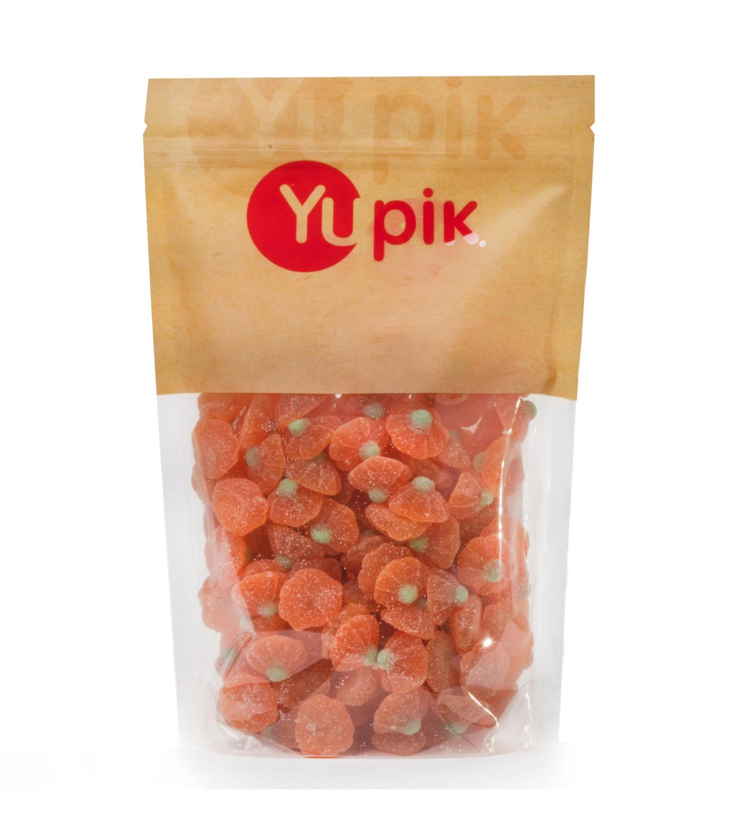 Yupik Gummy Jelly Mandarins 1 kg Sugary Coating Sweet Citrus Flavor Soft & Chewy Gummies Sweet Candy Halloween Treats Delicious Snack Ideal for Gifting Baking & Holidays - Buy Online on GoSupps.com