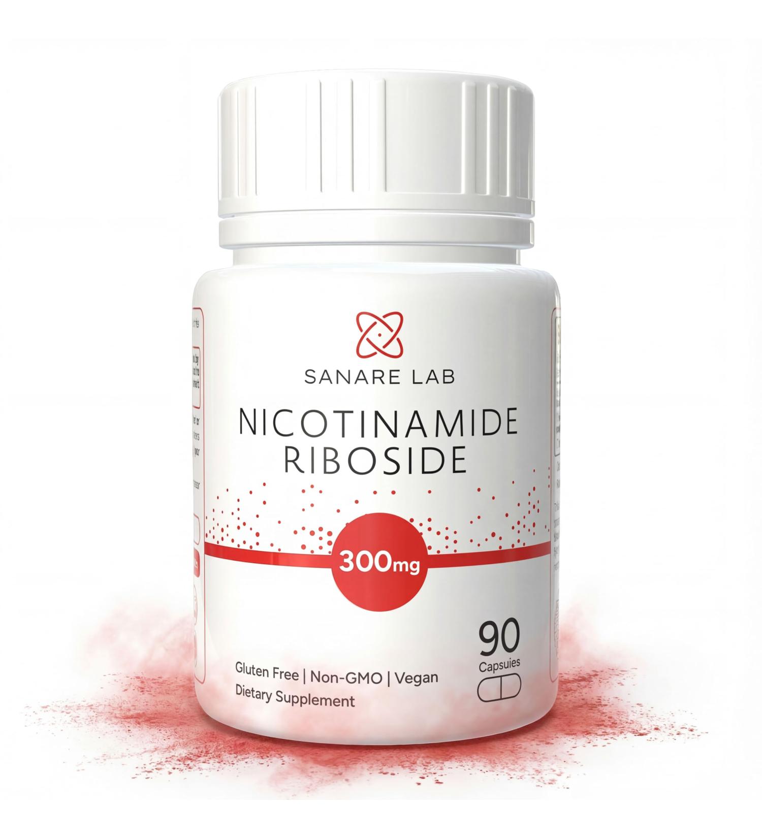 NAD+ Supplement with Nicotinamide Riboside (NR) 300 mg | Cellular Energy & Metabolism Support | 90 Capsules 90 Count (Pack of 1) - Buy Online on GoSupps.com