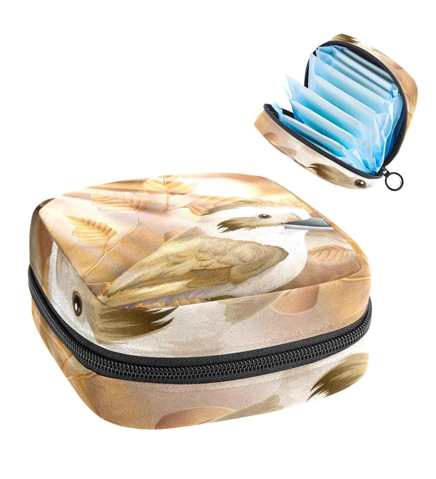 Portable Sanitary Napkin Storage Bag & Nursing Pad Holder - Feminine Product Pouch for Women & Girls - Colorful Period Kit - Buy Online on GoSupps.com