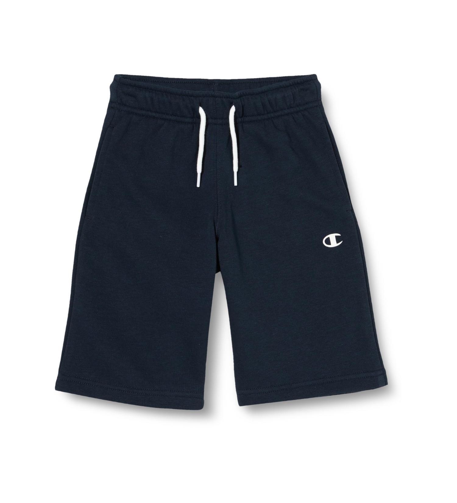 Champion Unisex Kids Legacy Basics B Bermuda Shorts - Navy Blue (15-16 Years) | International Shipping Available - Buy Online on GoSupps.com
