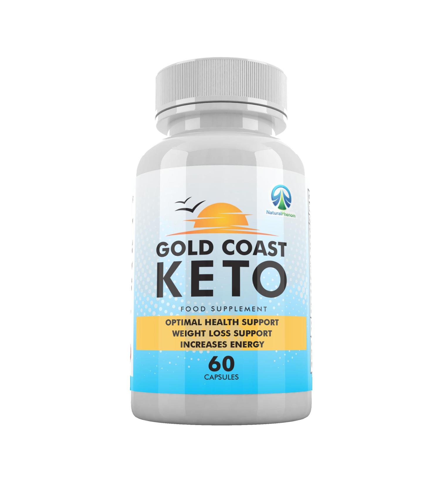 Gold Coast Keto 60 Capsules - NaturalPhenom - 1 Month Supply - Buy Online on GoSupps.com