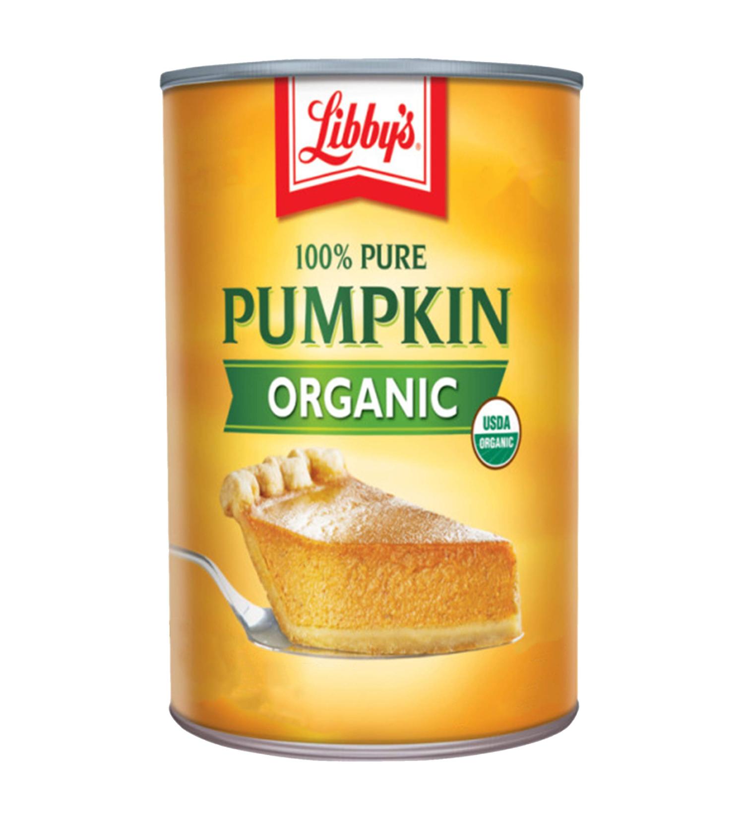 Libby's Organic 100% Pure Pumpkin - 15 oz (425 g) | Fresh & Natural Baking Ingredient - Buy Online on GoSupps.com
