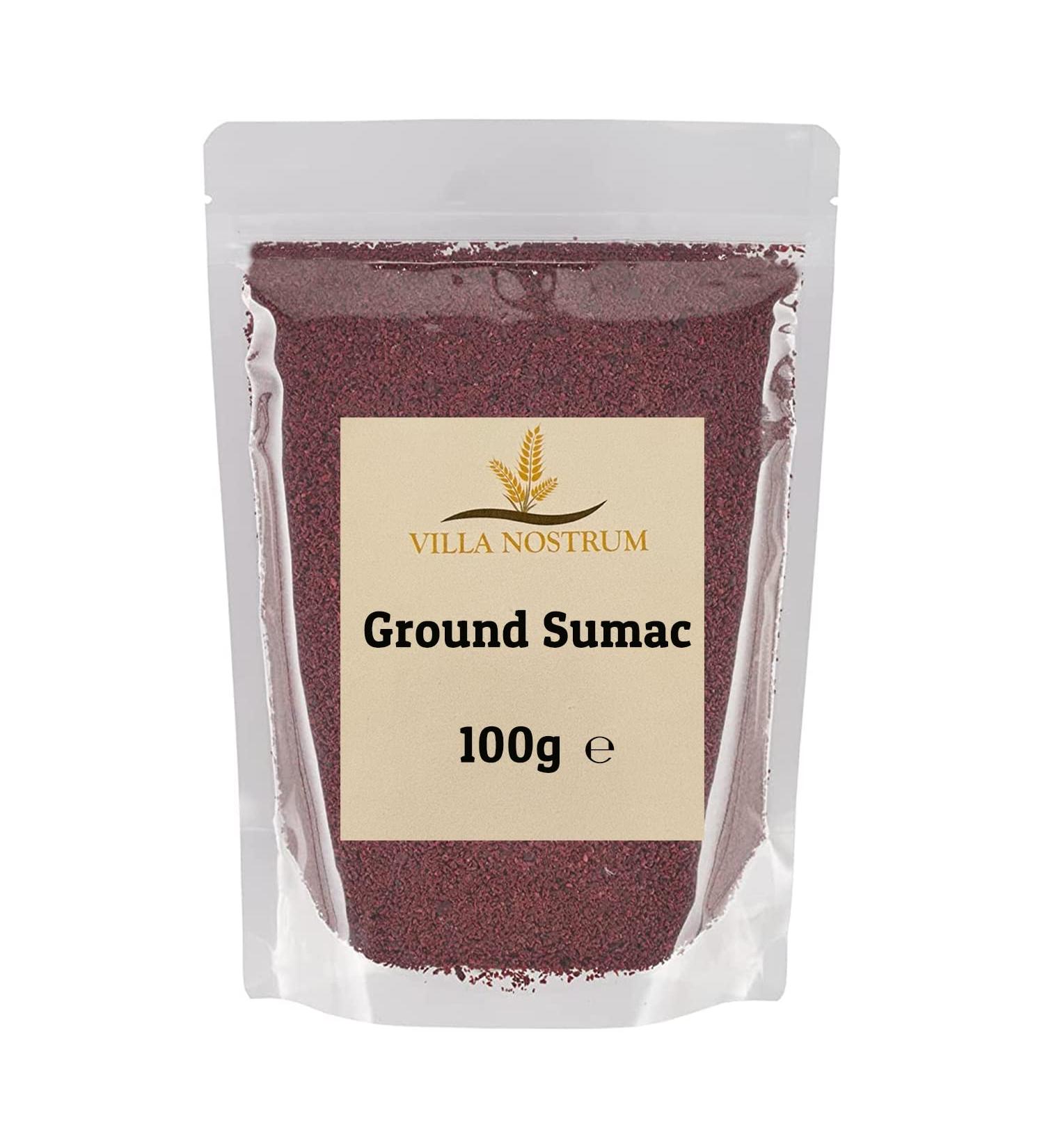 Sumac Powder Turkish Sumach Ground 100g by Villa Nostrum