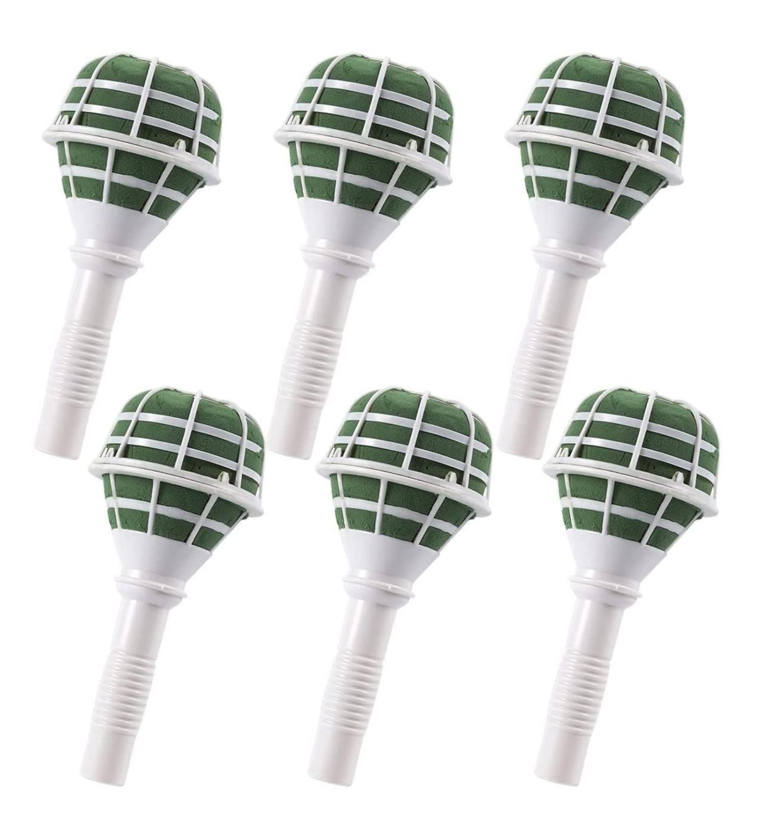 Juvale 6 Pack Foam Bouquet Holders for Artificial Flowers - Wedding Floral Arrangements - Gardening Supplies - Buy Online on GoSupps.com