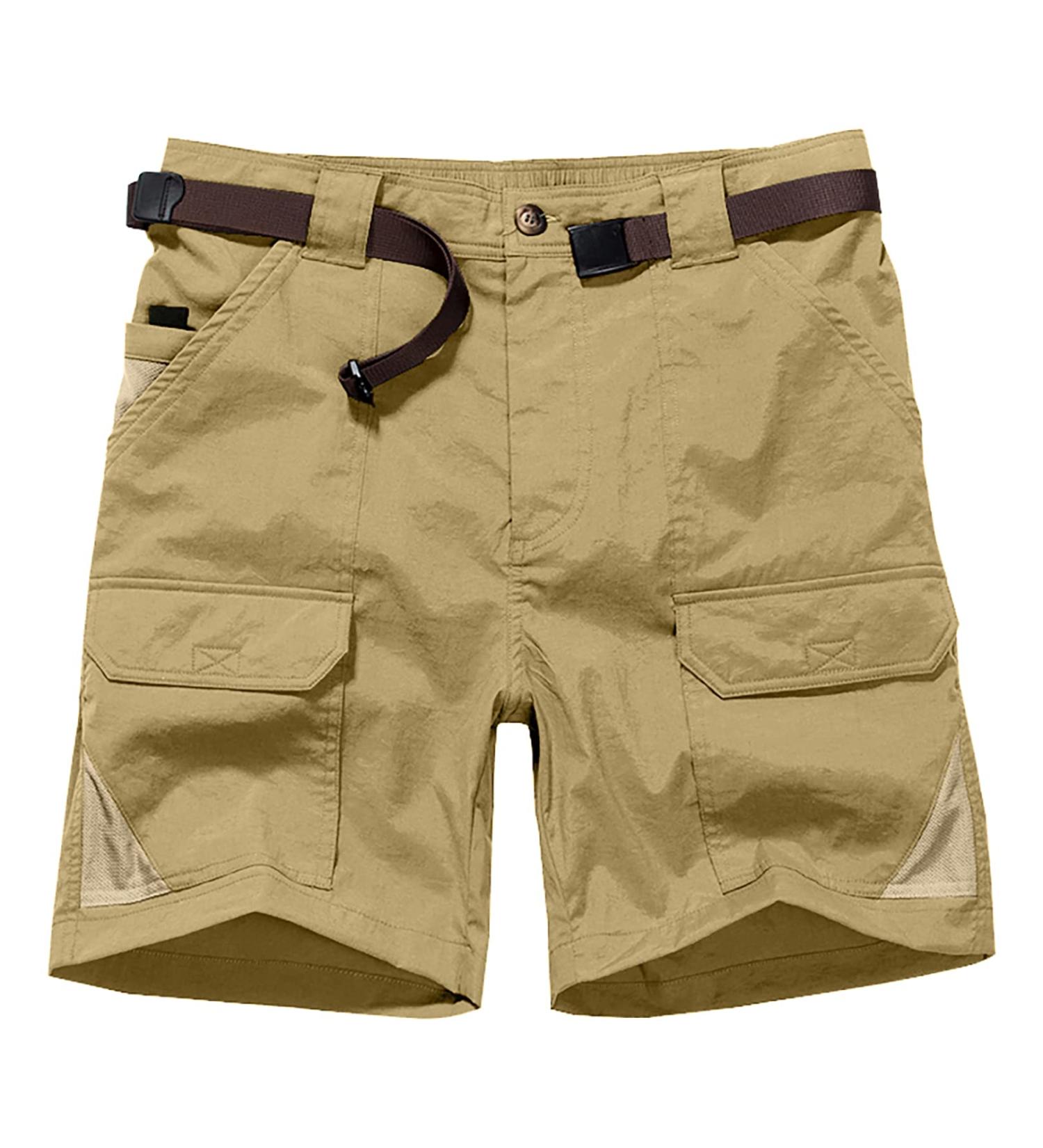 Jessie Kidden Women's Stretch Cargo Shorts - Lightweight Quick Dry Work Pant - Khaki 16 - Buy Online on GoSupps.com