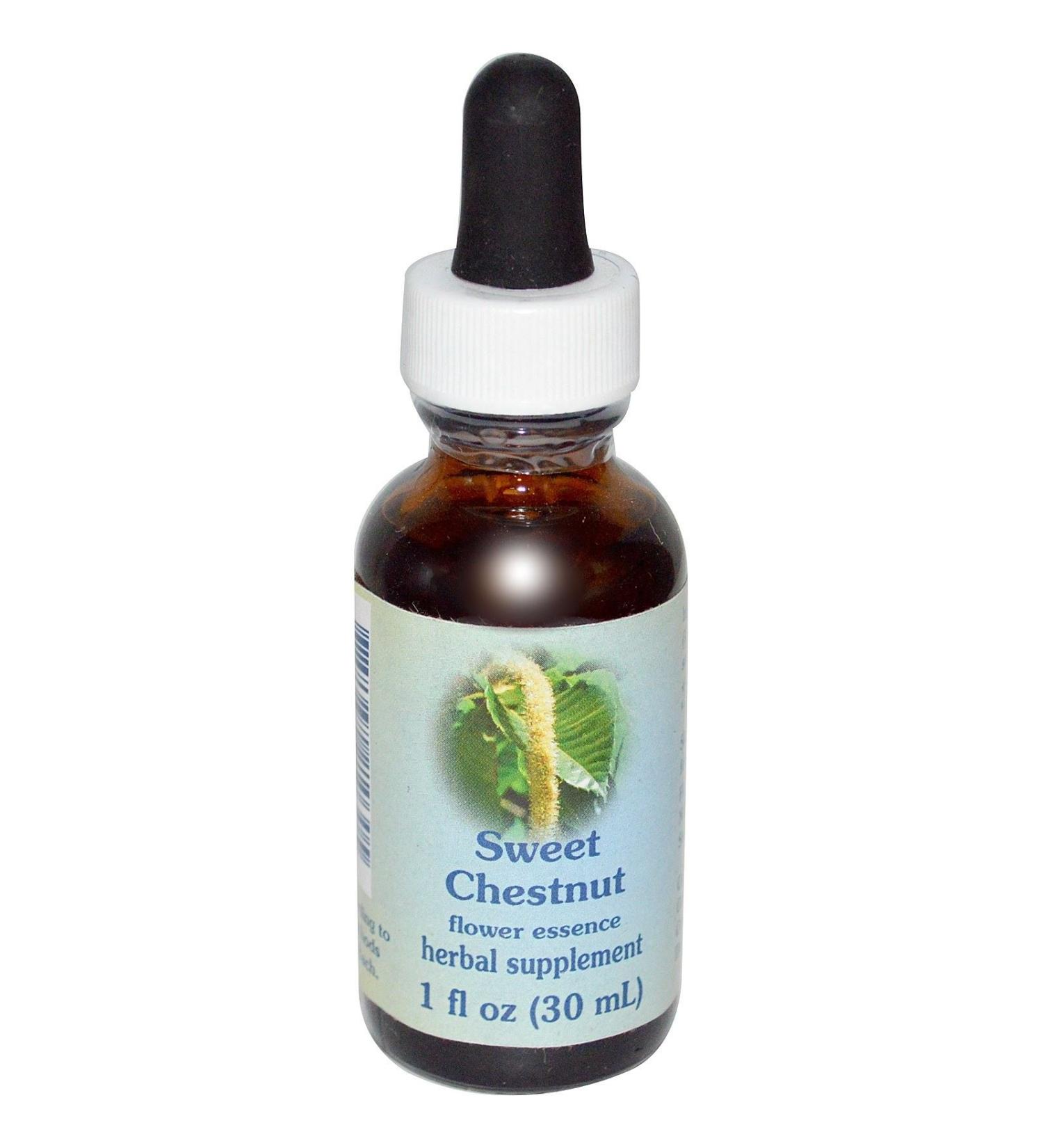 Flower Essence Healing Herb Sweet Chesnut Supplement Dropper - 1 fl oz