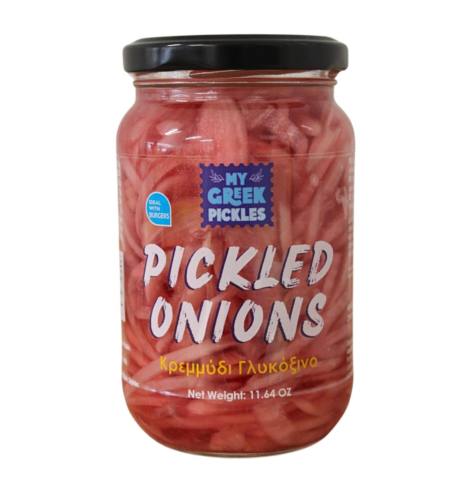 My Greek Pickles Pickled Onions Pack of 2 x 330g (Total: 660g) - Buy Online on GoSupps.com