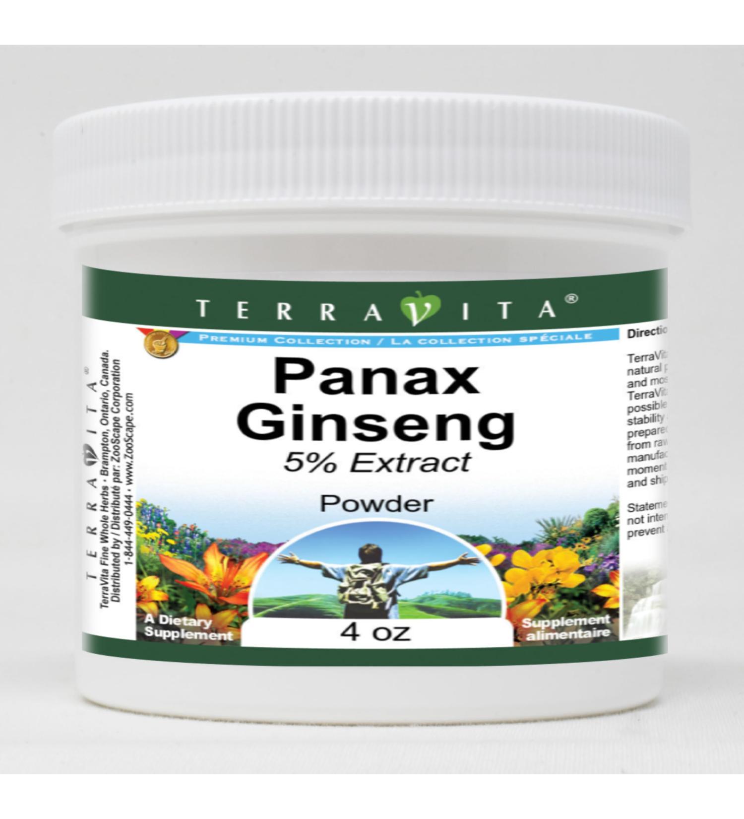 Panax Ginseng 5% Extract Powder (4 oz ZIN: 523264) - 3 Pack - Buy Online on GoSupps.com
