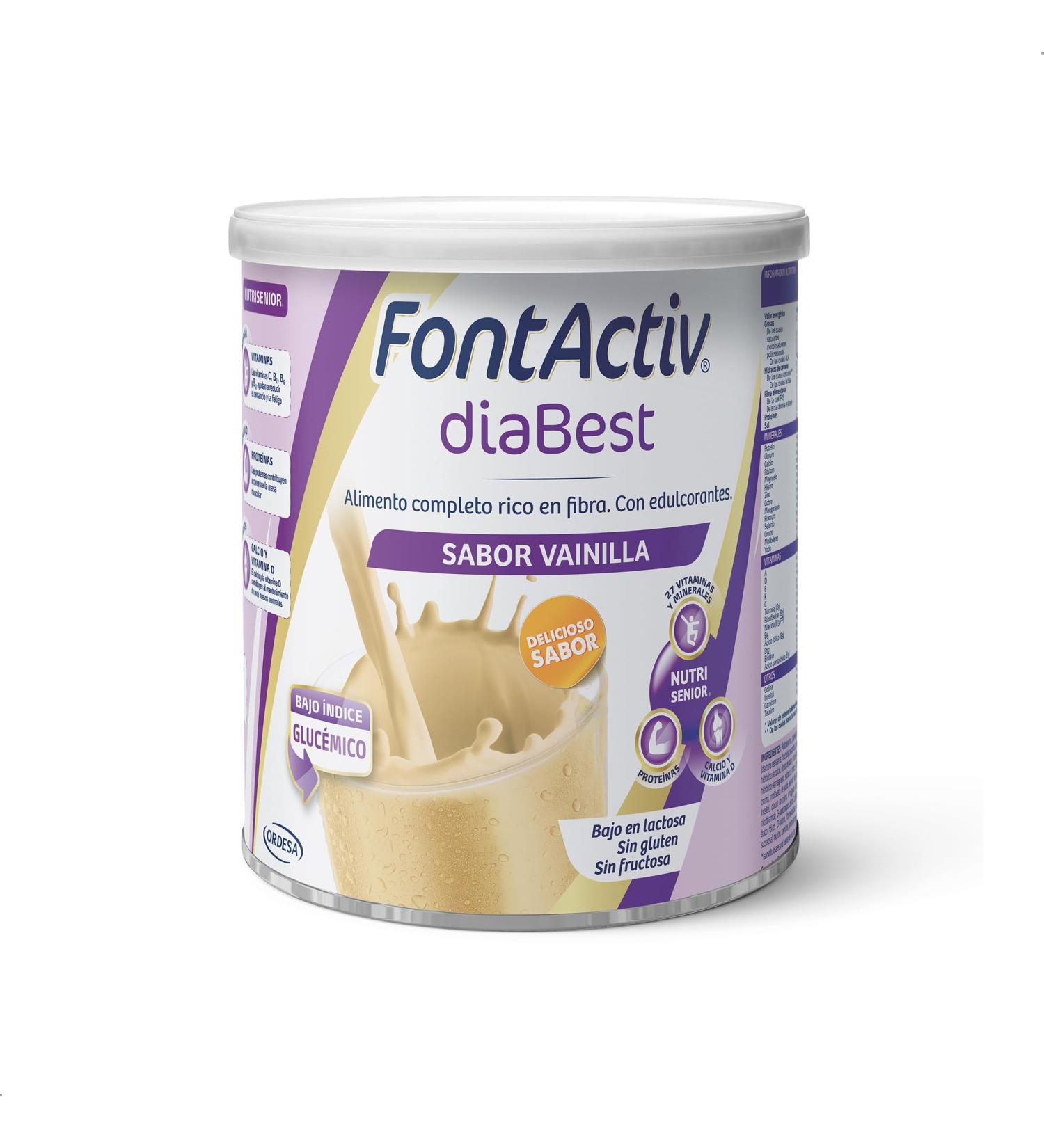 Fontactiv Diabest Vainilla Bote 400G - Buy Online on GoSupps.com