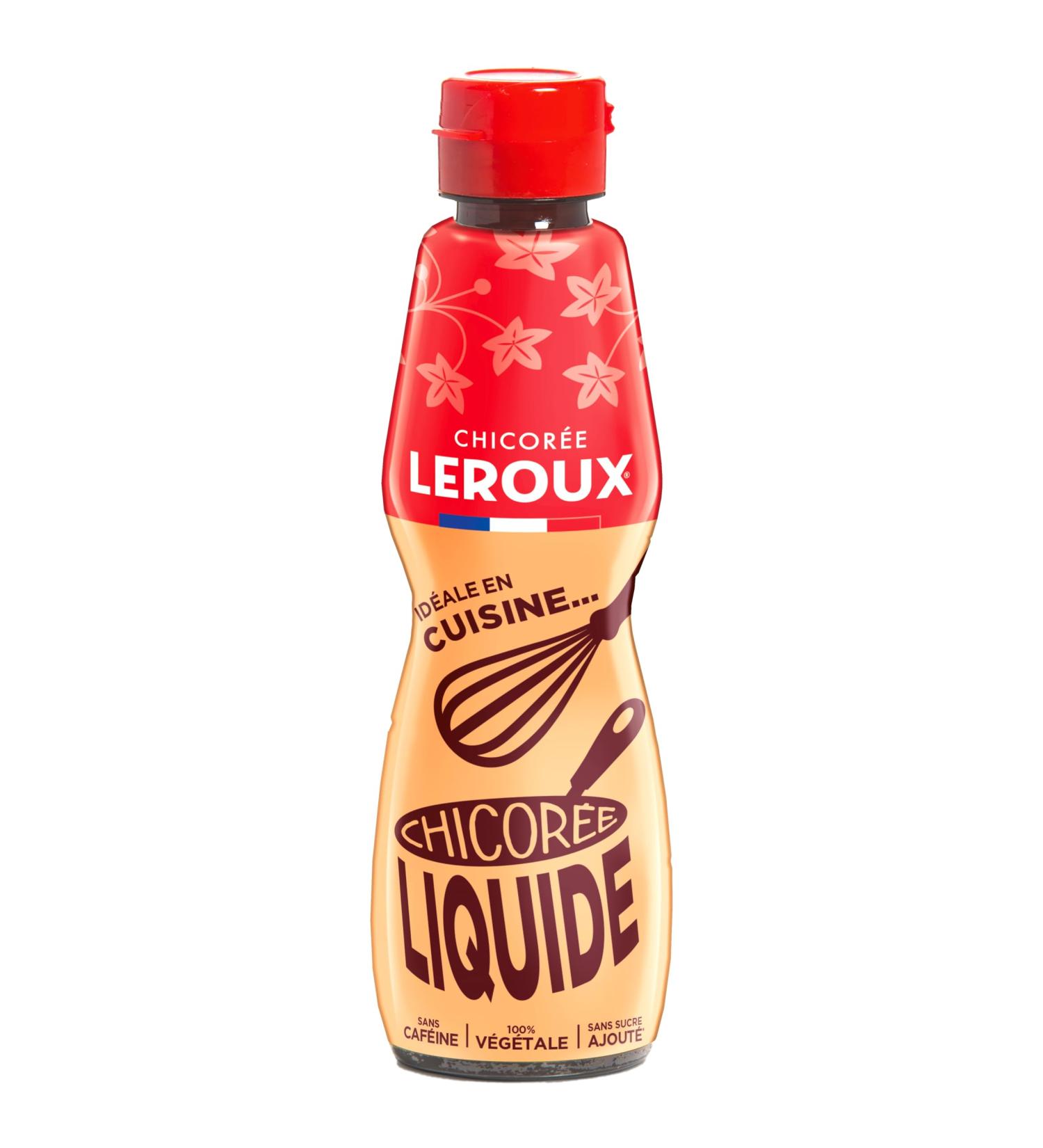 Leroux - Natural Liquid Chicory - 100% Plant-Based - Roasted Chicory Concentrate - Sweet and Round Flavor - No Added Sugars - Buy Online on GoSupps.com