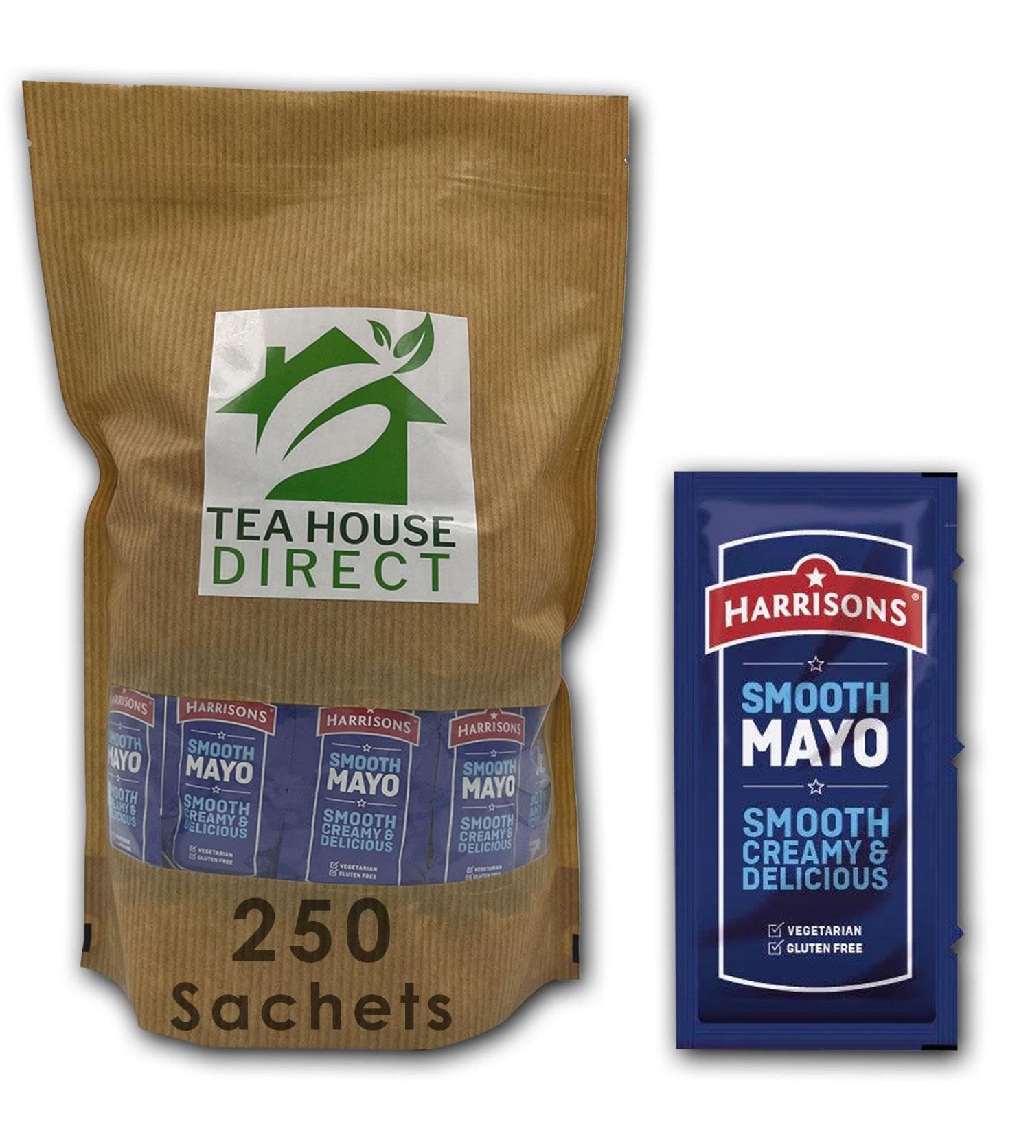 Harrison's Smooth Mayo To-Go Packets - Perfect for Lunch and Picnics | 250 Sachets - Buy Online on GoSupps.com