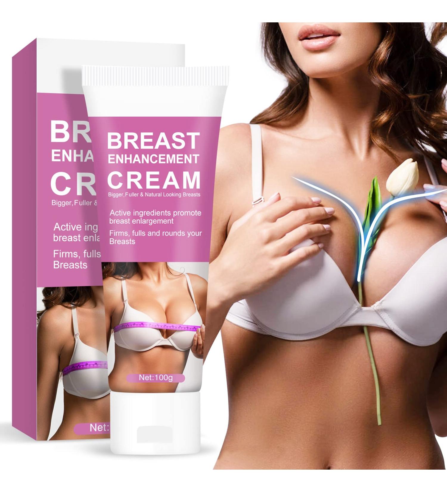 Natural Breast Enhancement Cream - 100g Firming & Lifting for Fast Growth Plump & Lift Your Breasts - Buy Online on GoSupps.com