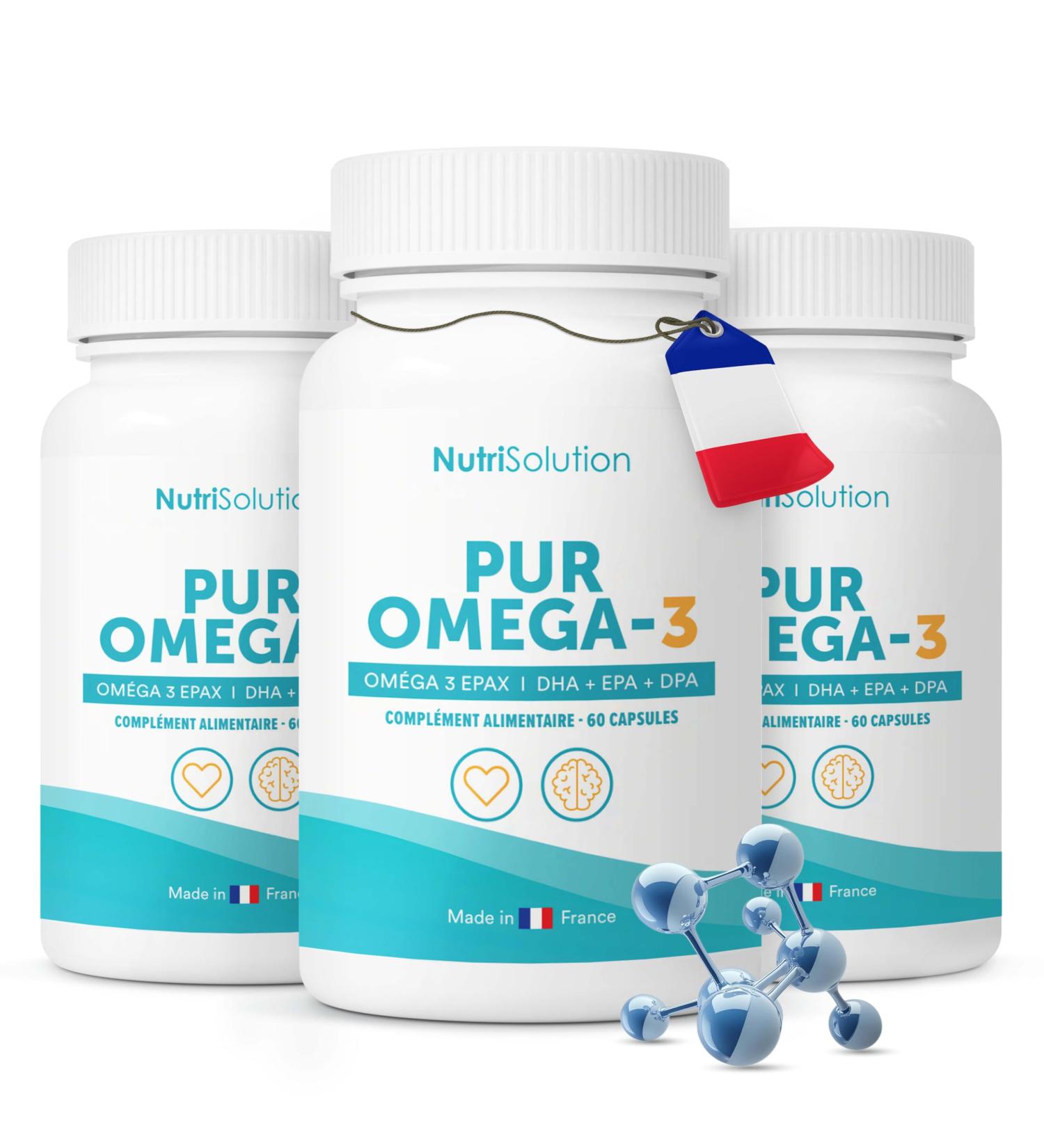 PurOmega-3: Premium Omega-3 Formula with EPA DHA and Rare DPA - Advanced Support for Heart Brain and Eye Health - Wild Fish Oil - 60 Softgels (3)