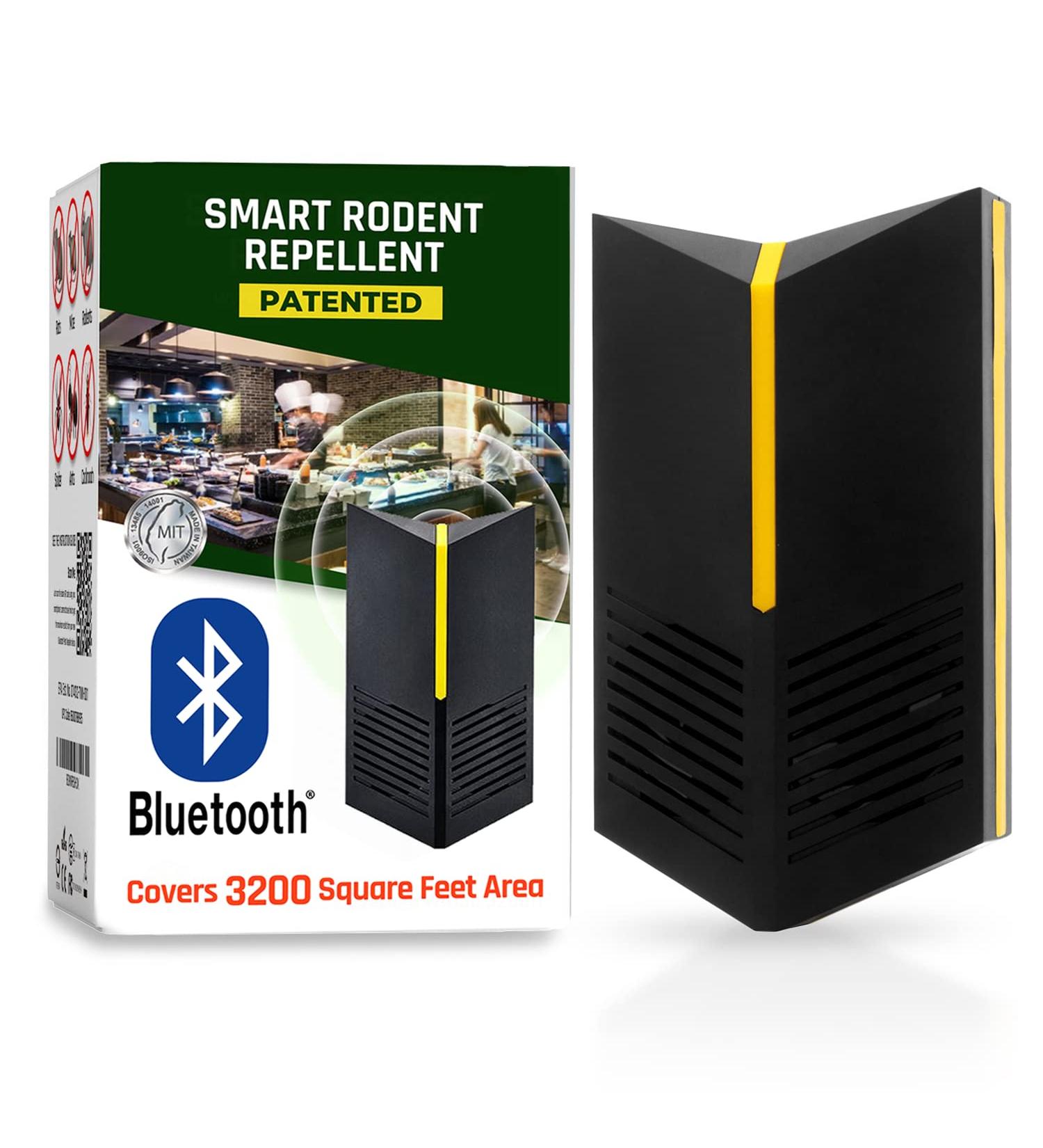 Ultrasonic Smart Rodent Repellent - Get Rid of Mouse, Rat, Spider & Pests in 7 Days - Indoor Pest Control Plug-In - 1 Count - Buy Online on GoSupps.com