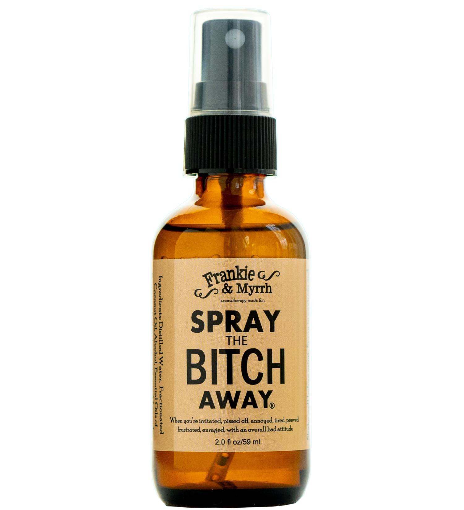 Frankie & Myrrh Spray The Bitch Away | Freshwater Perfume | Aromatherapy Life's Woes | with Bergamot Lavender Geranium Frankincense - Buy Online on GoSupps.com