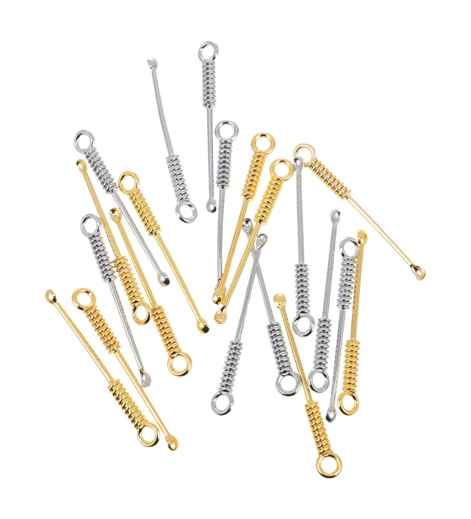 Cabilock Tiny Spoon 20pcs Ear Cleaning Kit - Safe Ear Wax Removal Tool - Keychain Pendant - Easy & Painless Ear Pick for Men, Women, Kids - Gold & Silver (Small Spoons) - Buy Online on GoSupps.com