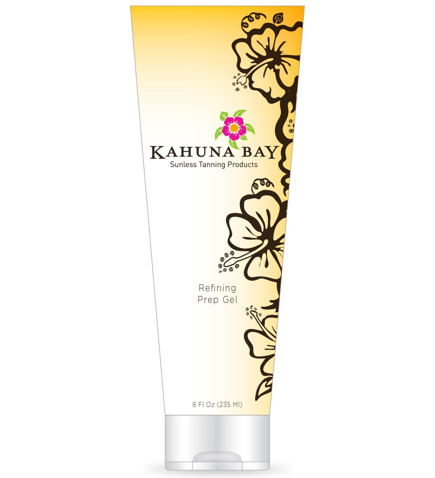 Kahuna Bay Pre-Tan Prep Gel Sunless Spray Tan Refining 2 oz