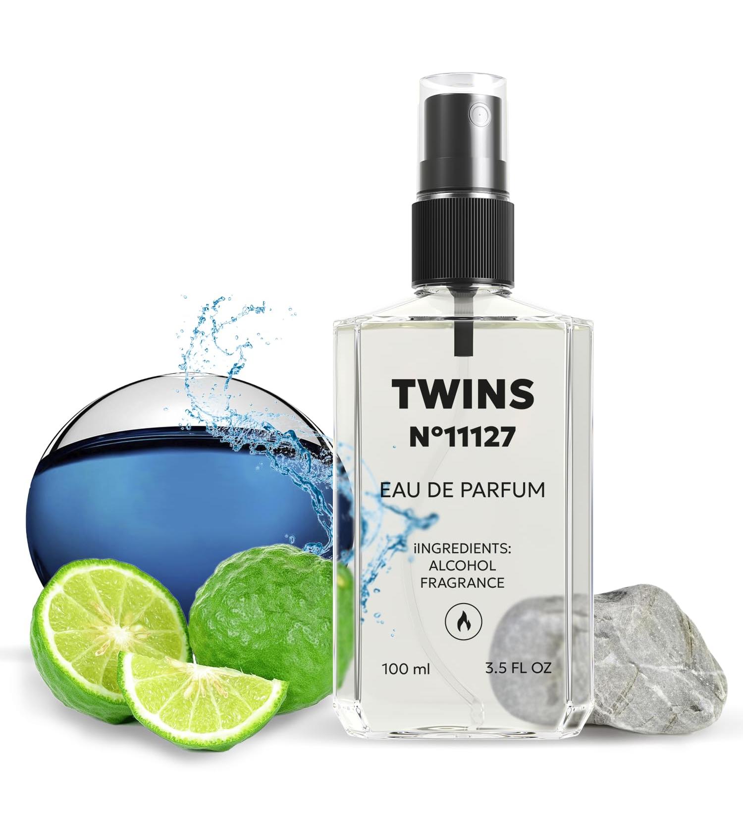 TWINS Impression of Aqva Atlantiqve | Perfume for Men Eau de Parfum | No.11127 | 3.4 Fl Oz / 100 ml Bvlgari Atlantiqve Impression - Buy Online on GoSupps.com