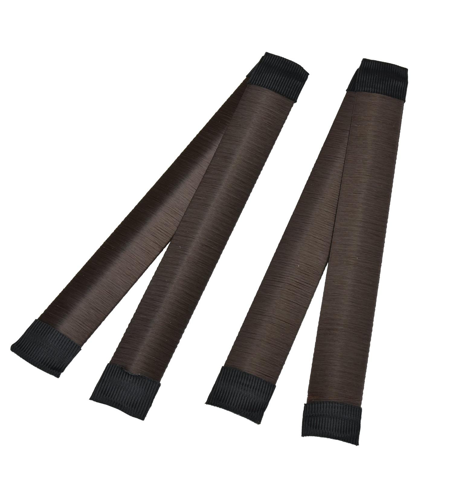 Buy Pretop 2 Pack Girls Women's Dark Brown Donut Hair Bun Maker - Perfect for Long & Thick Hair | French Twist Styling Tool - Buy Online on GoSupps.com