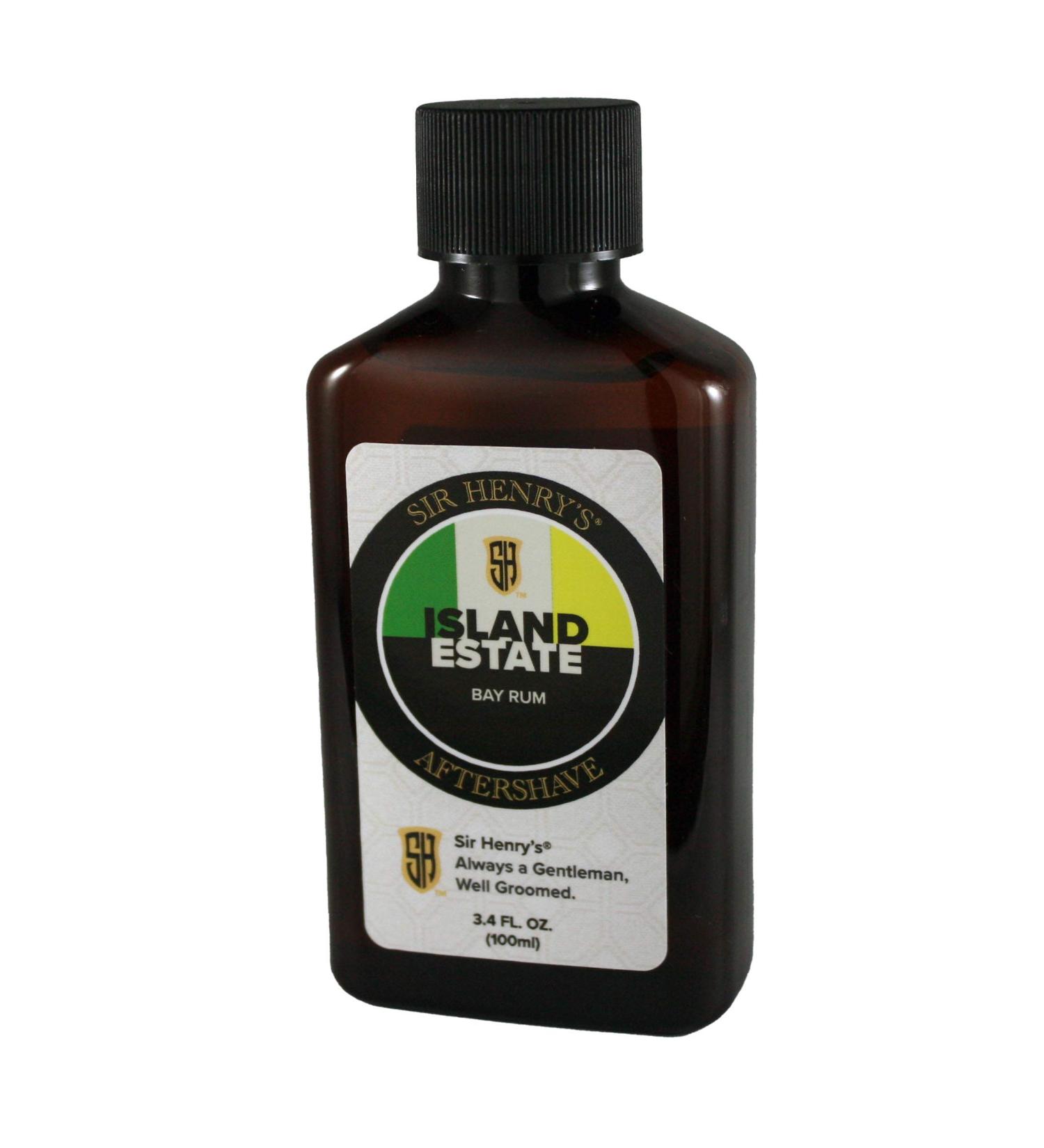 Sir Henry's Aftershave, Soothes, Tones, and Refreshes (Island Estate)
