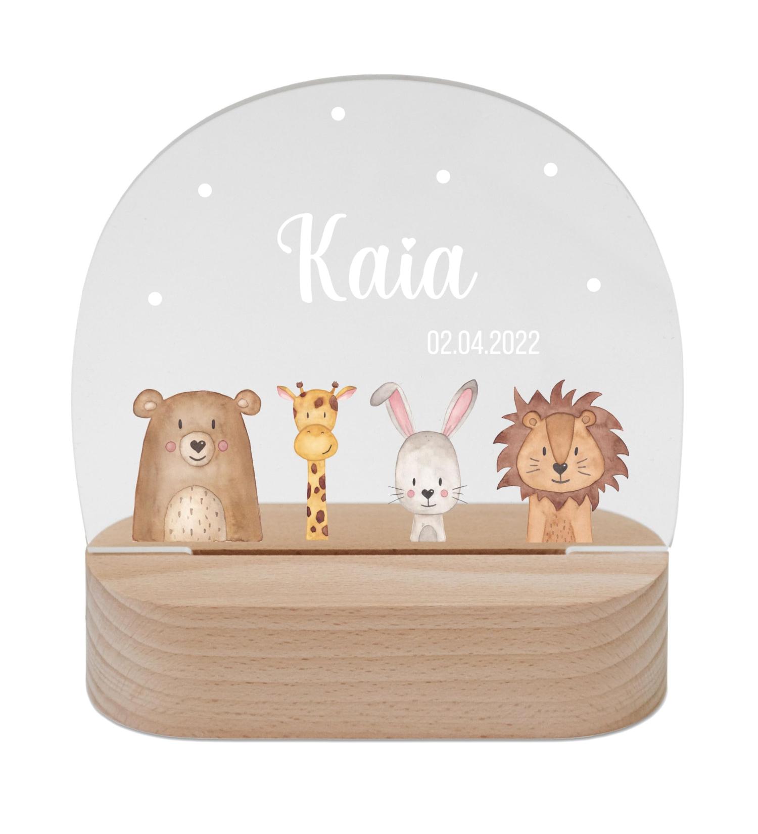 Personalized Night Light for Babies | Custom Bedside Lamp & Unique Baby Gifts - Buy Online on GoSupps.com