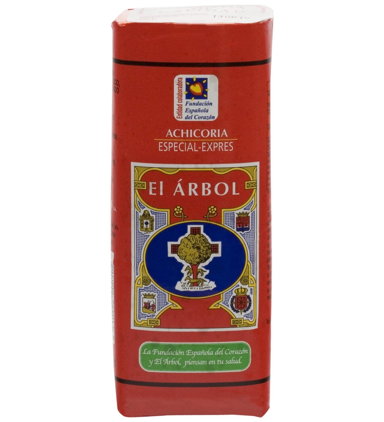 El Arbol Chicory - Fried chicory powder soluble for celiac disease - 250 gr.