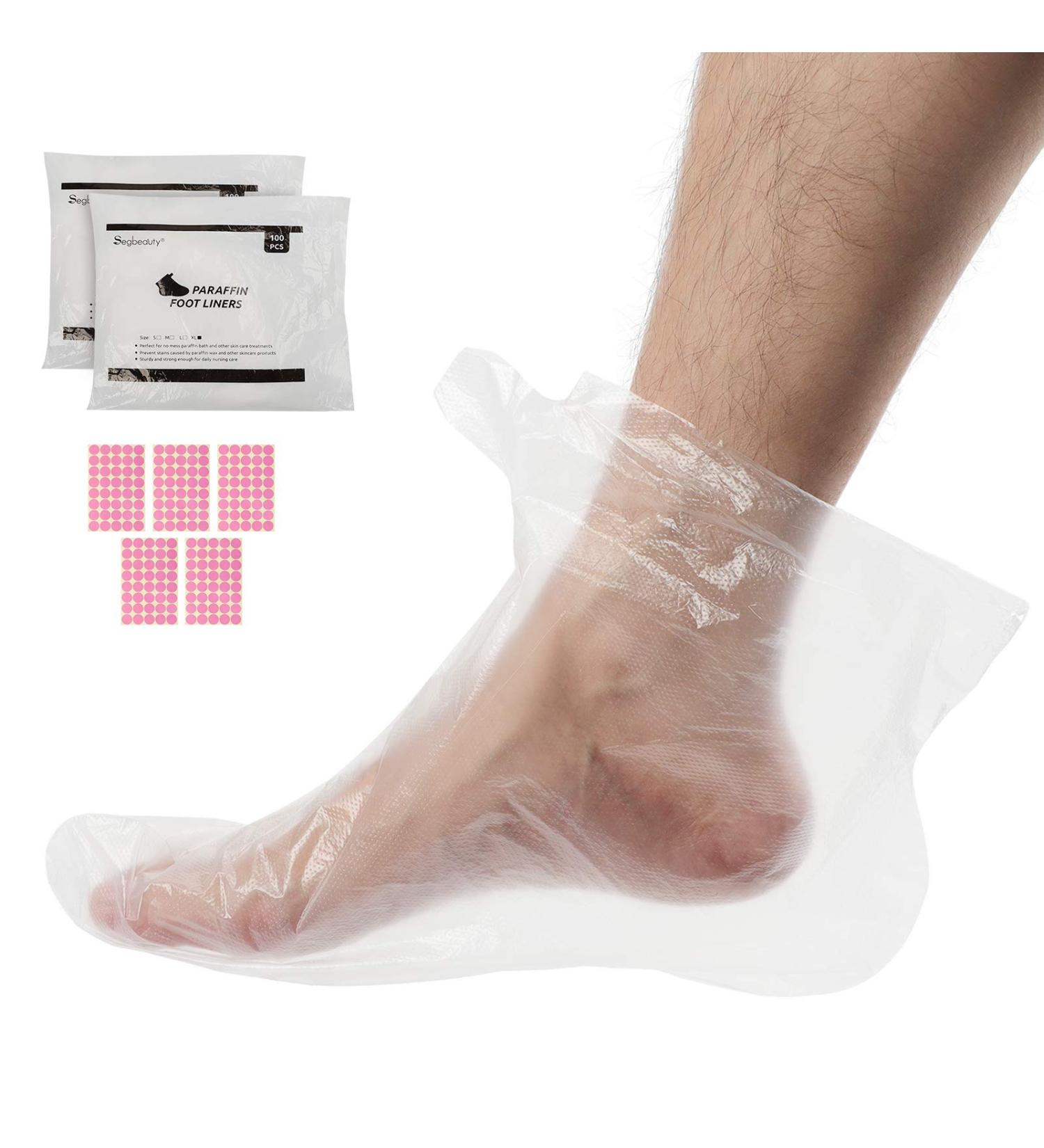 Segbeauty Lot de 200 doublures de bain en cire de paraffine pour pieds Taille XL XL - Buy Online on GoSupps.com