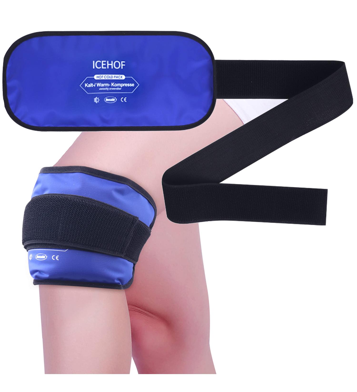 IceHOF Universal Cooling Pad with Velcro Fastener - Flexible Cold Compress for Body Relief | Shop Now - Buy Online on GoSupps.com