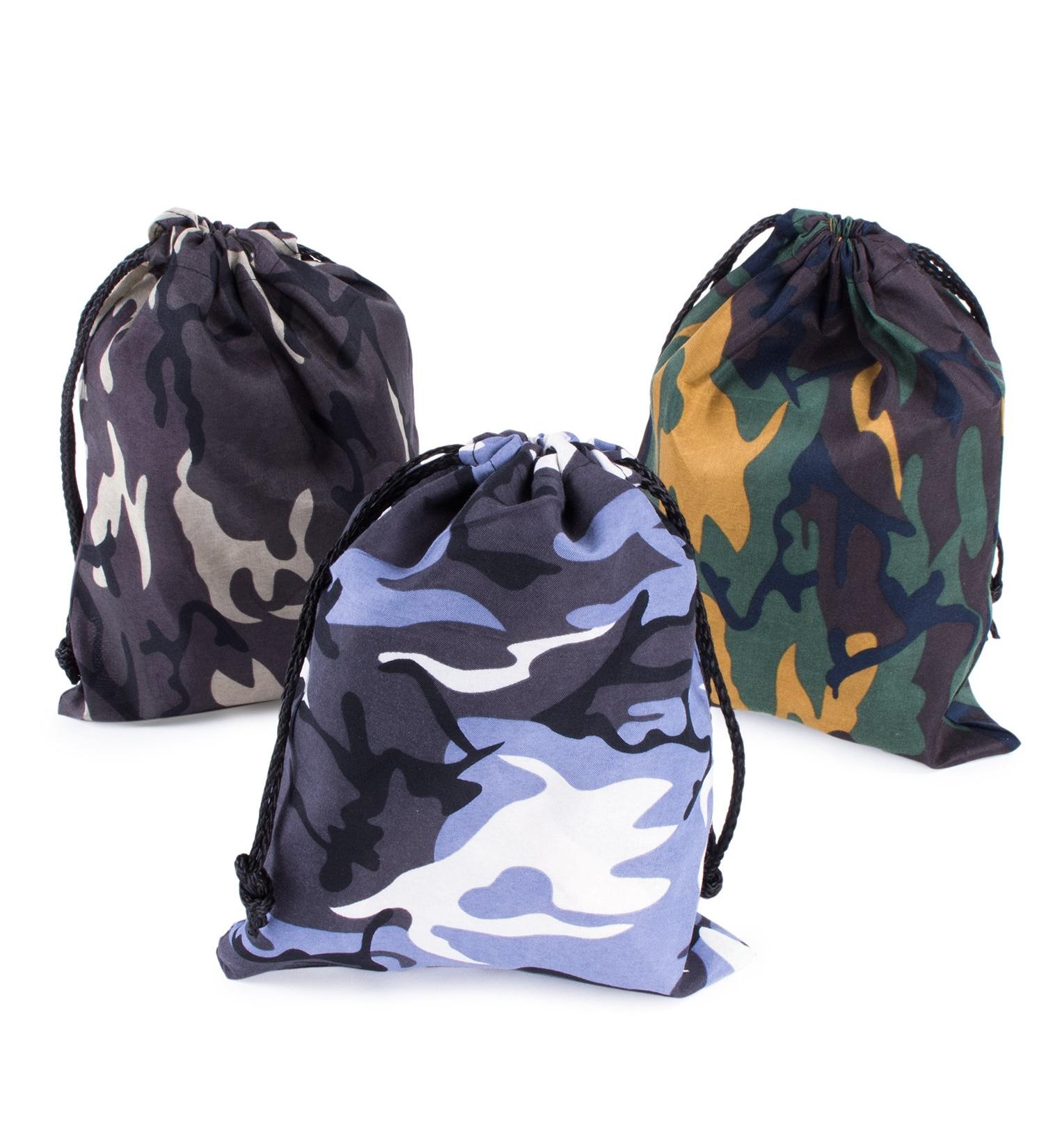 Camouflage Drawstring Travel Bags Pouch Sacks for Party Favors  Outdoor Camping Picnics  Hiking (12 Pack) - Buy Online on GoSupps.com