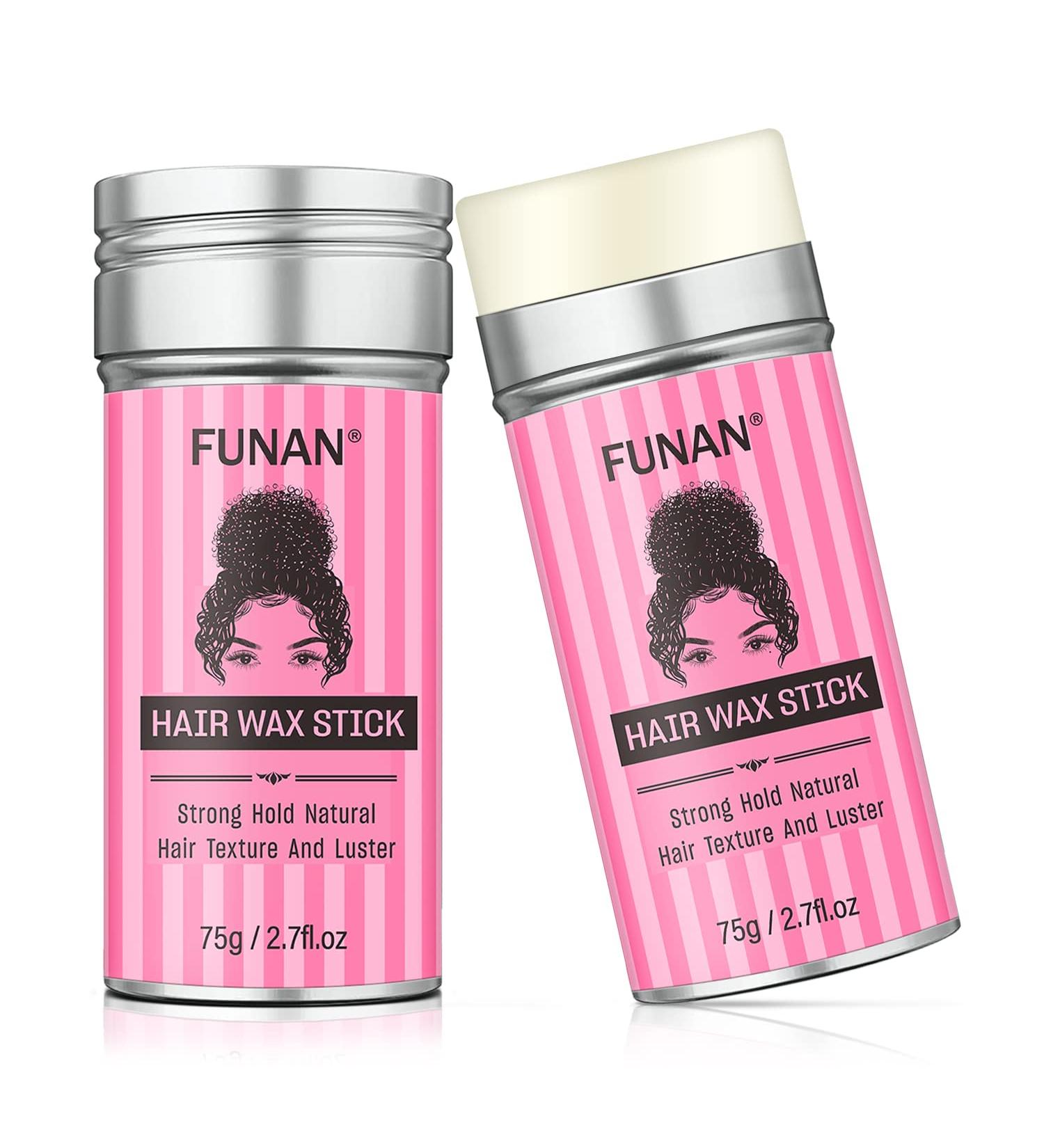SUOFEIYA Hair Wax Stick 2 Pack - Women's Styling Wax for Hair Wigs - Non-Greasy Pomade Stick for Flyaways - 2.7 Fl Oz (Pack of 2) - Buy Online on GoSupps.com